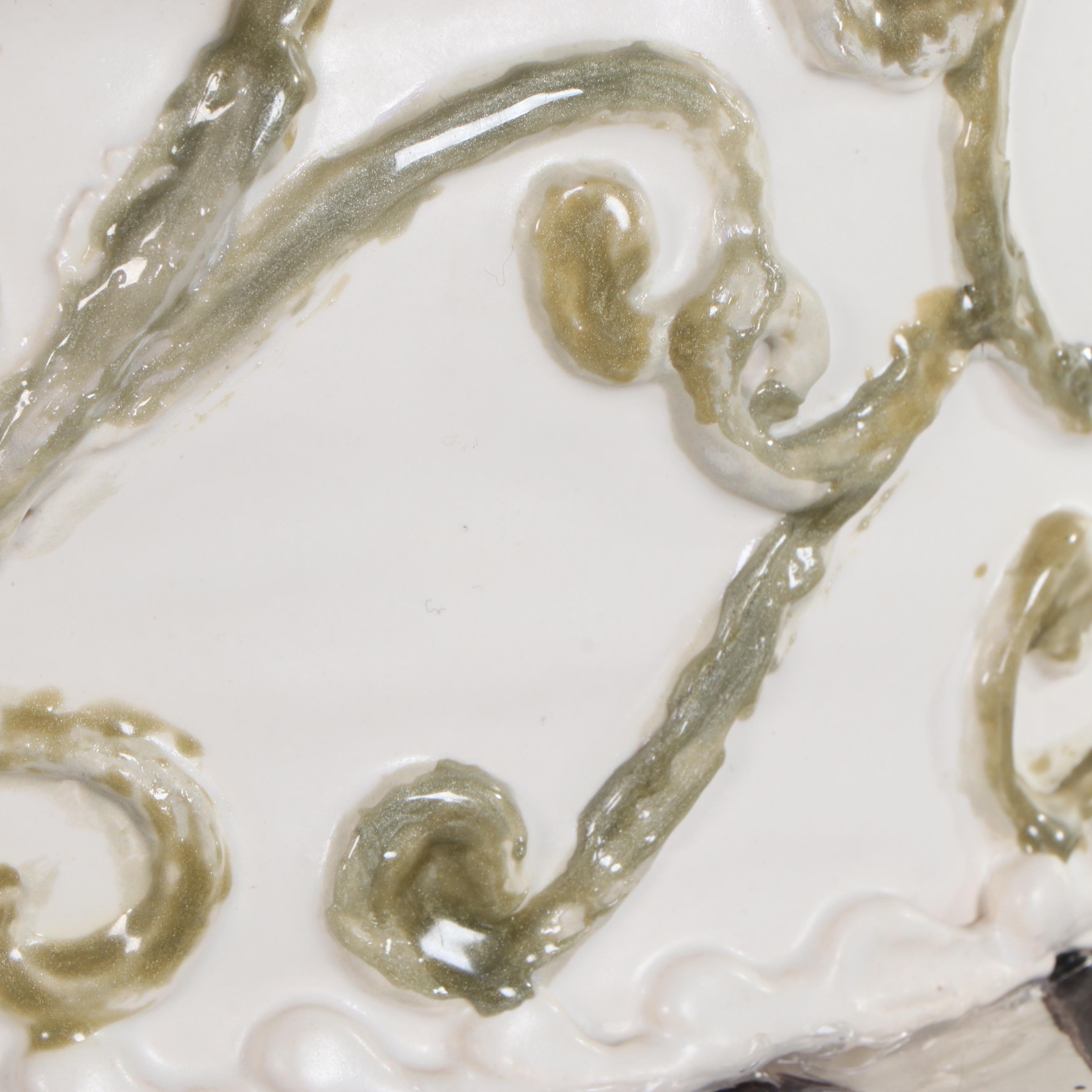 Jeff Nebeker Realist Ceramic Wedding Cake Sculpture, 1997