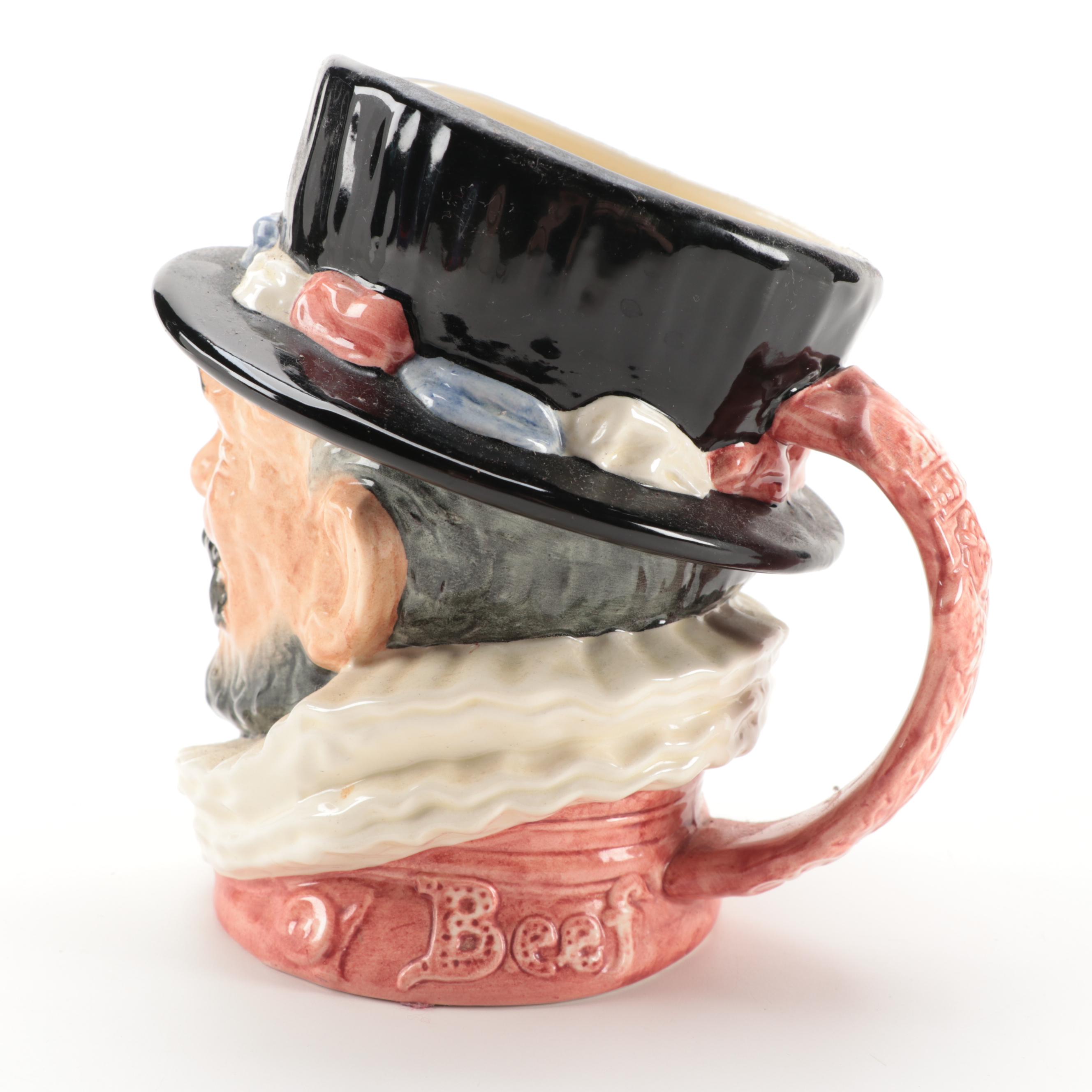 Royal Doulton "Beefeater" Porcelain Character Mug