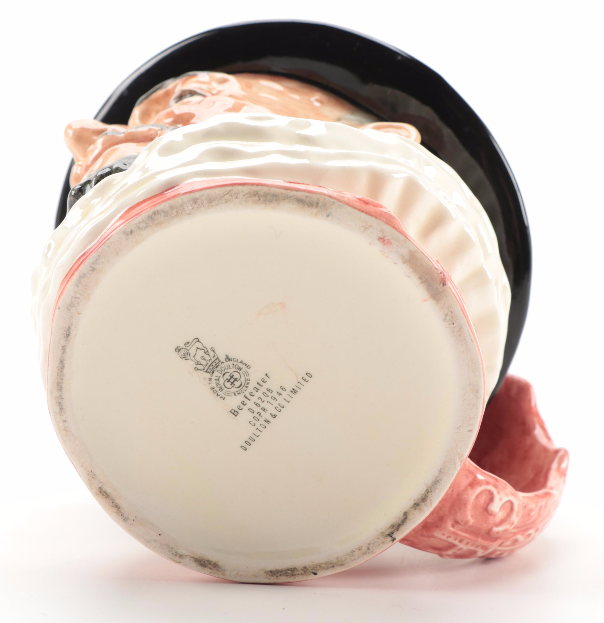 Royal Doulton "Beefeater" Porcelain Character Mug