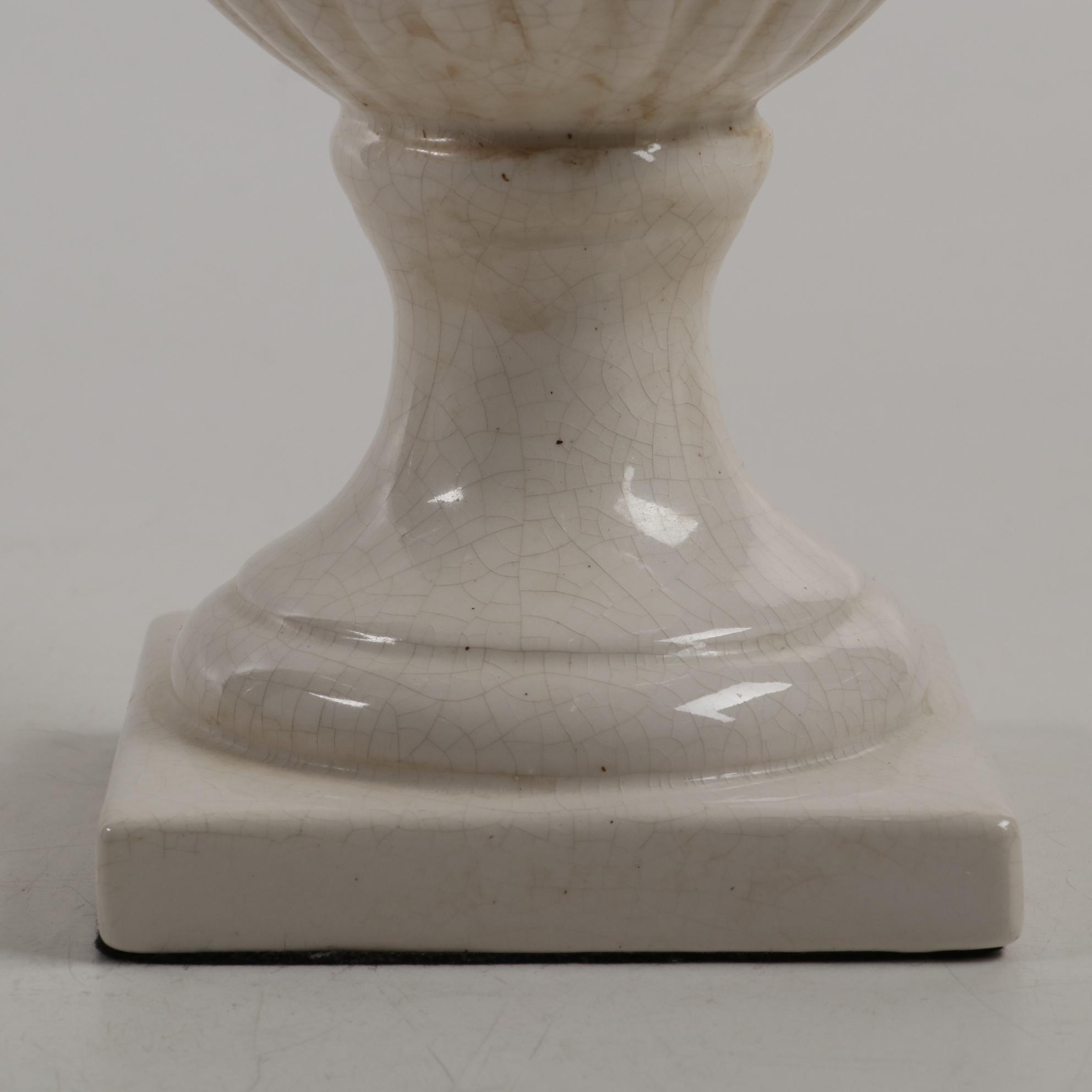 Ceramic Lemon Topiary Centerpiece