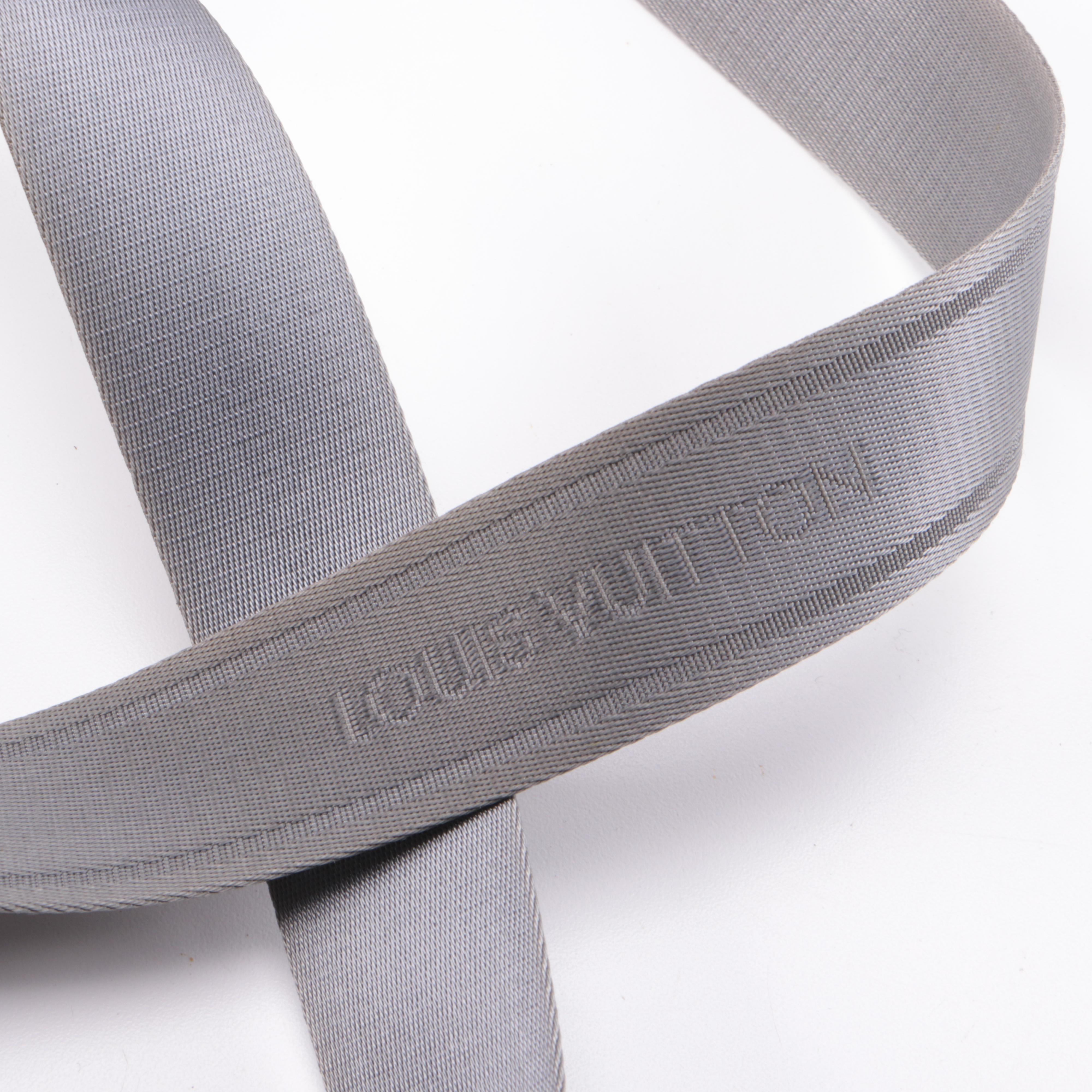 Louis Vuitton Sasha Messenger Bag in Glacier Grey Taiga Leather