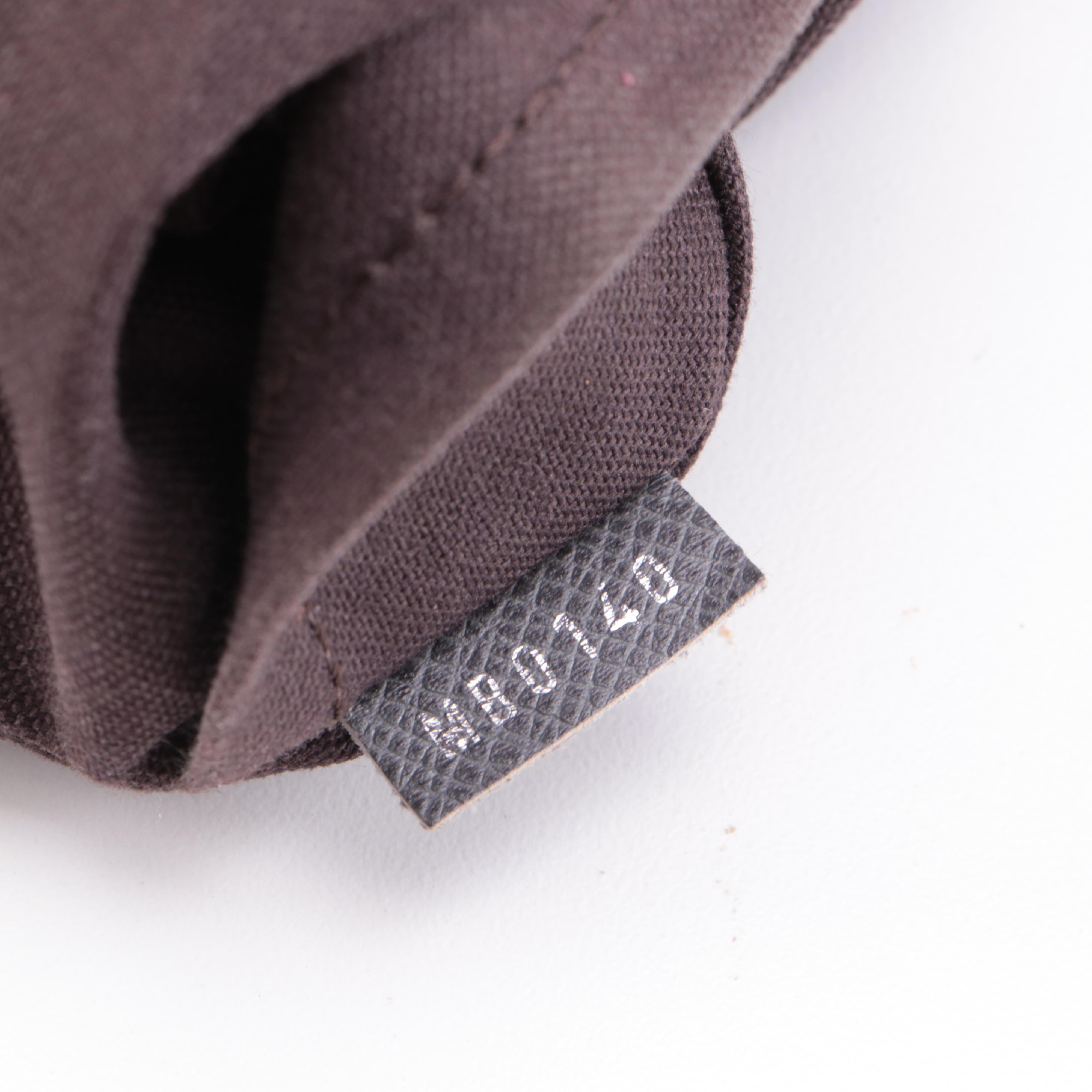 Louis Vuitton Sasha Messenger Bag in Glacier Grey Taiga Leather