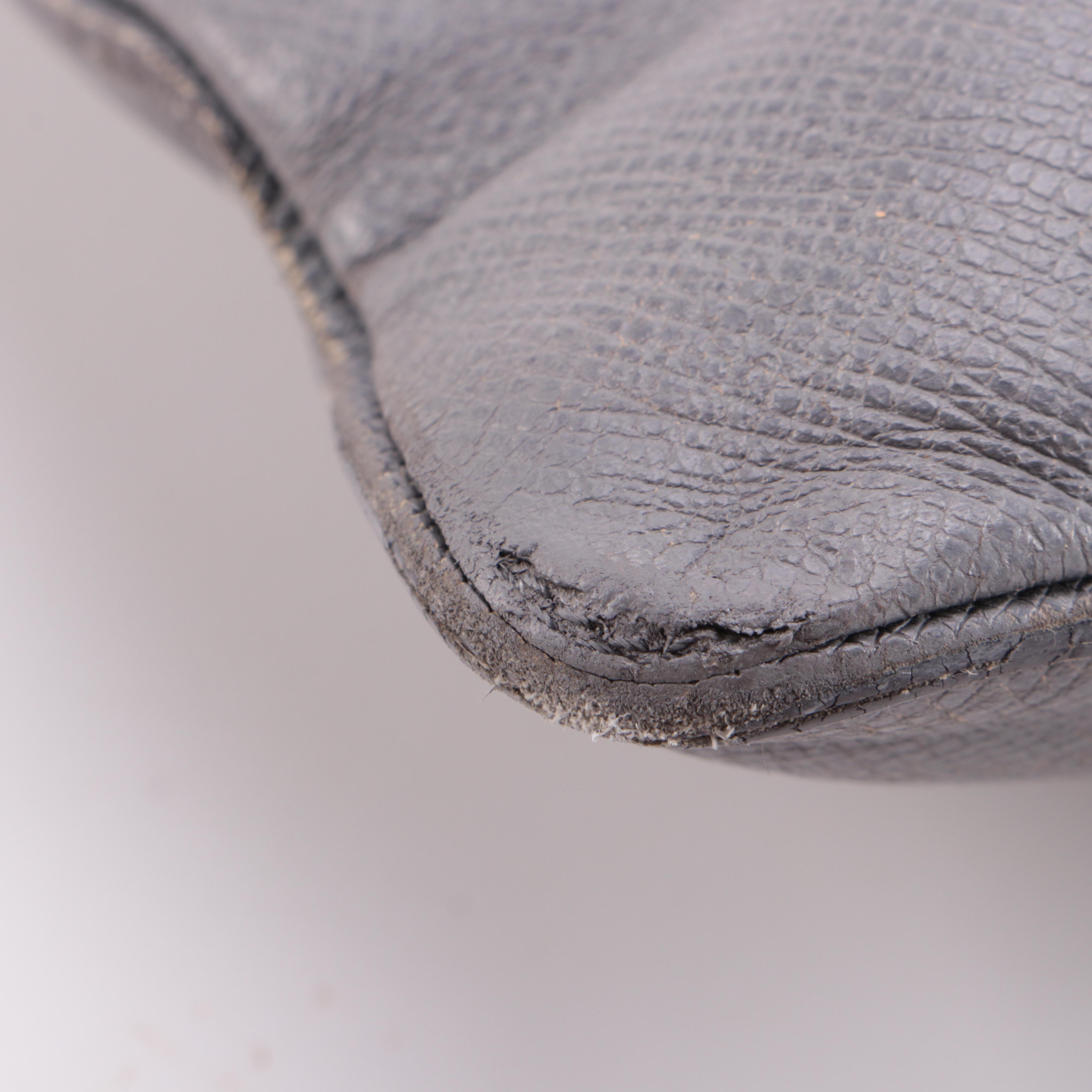 Louis Vuitton Sasha Messenger Bag in Glacier Grey Taiga Leather