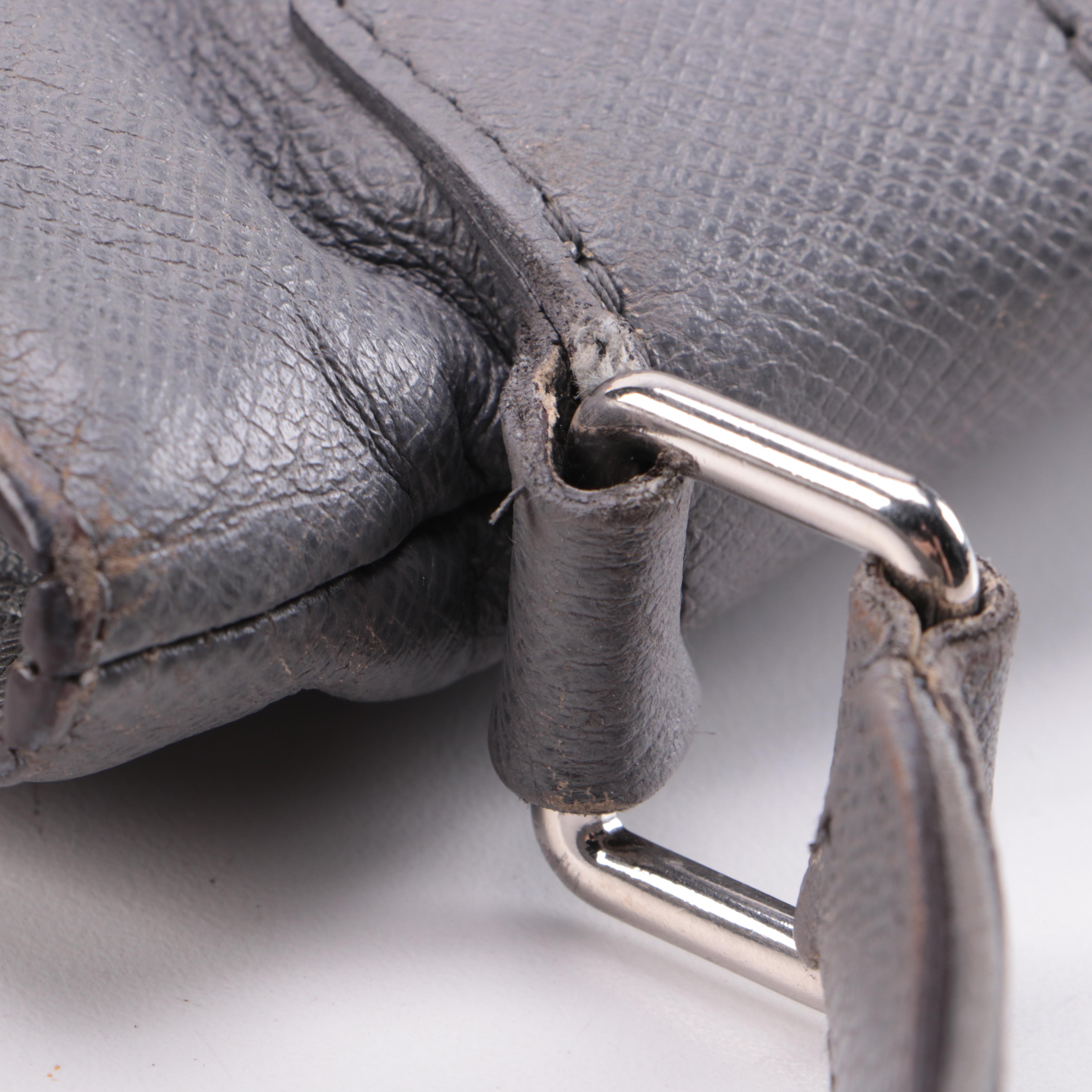 Louis Vuitton Sasha Messenger Bag in Glacier Grey Taiga Leather