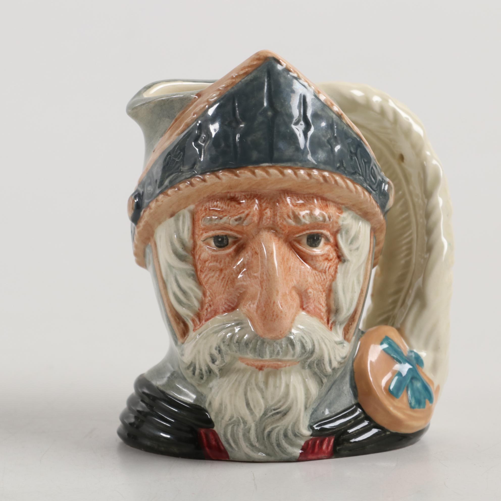 Royal Doulton "Lobster Man" and Other Toby Character Jugs, Mid-20th Century