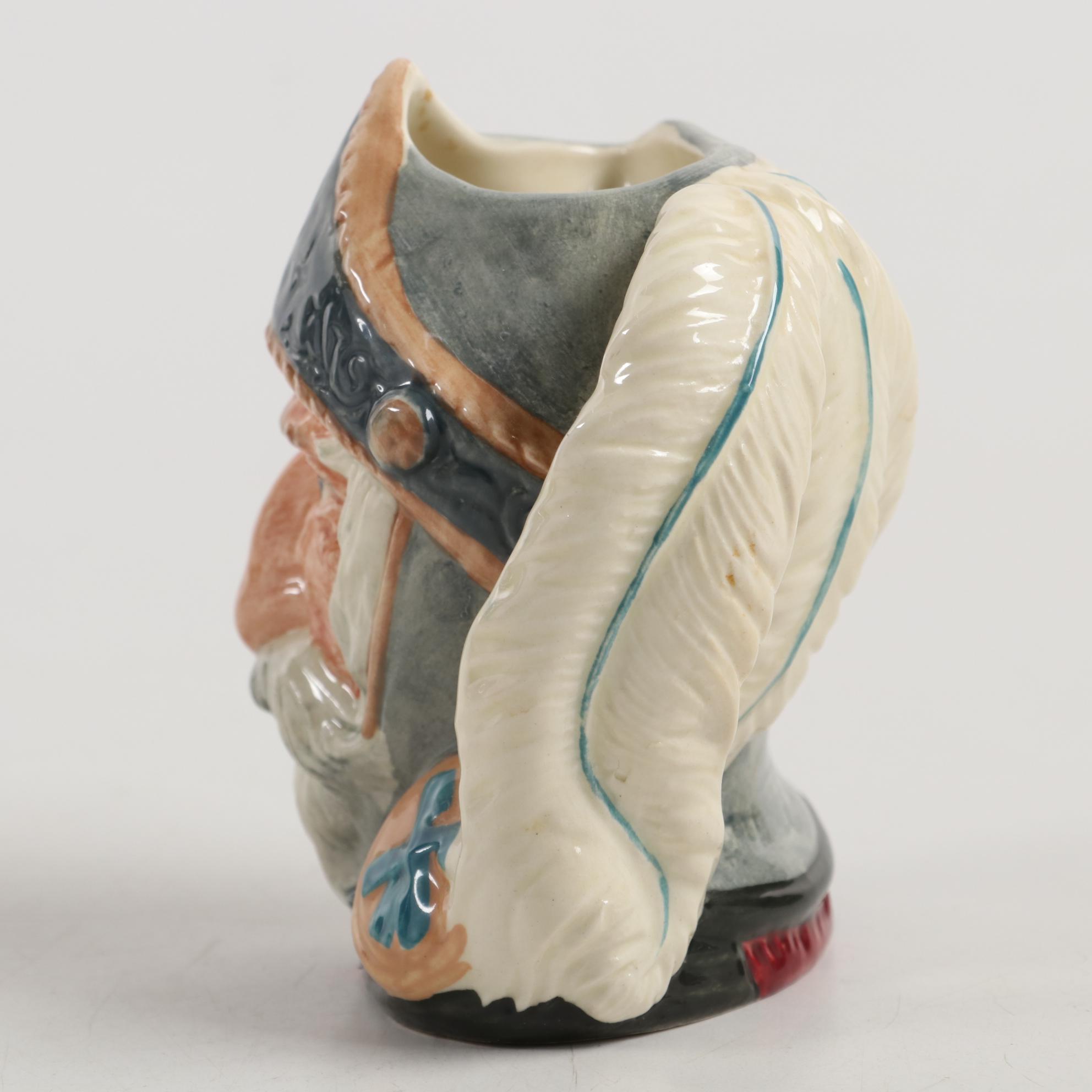 Royal Doulton "Lobster Man" and Other Toby Character Jugs, Mid-20th Century