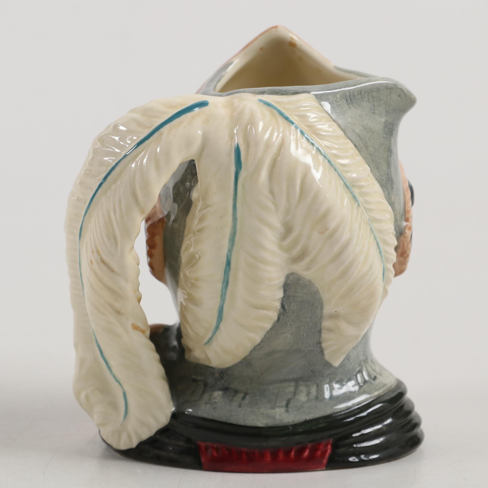 Royal Doulton "Lobster Man" and Other Toby Character Jugs, Mid-20th Century