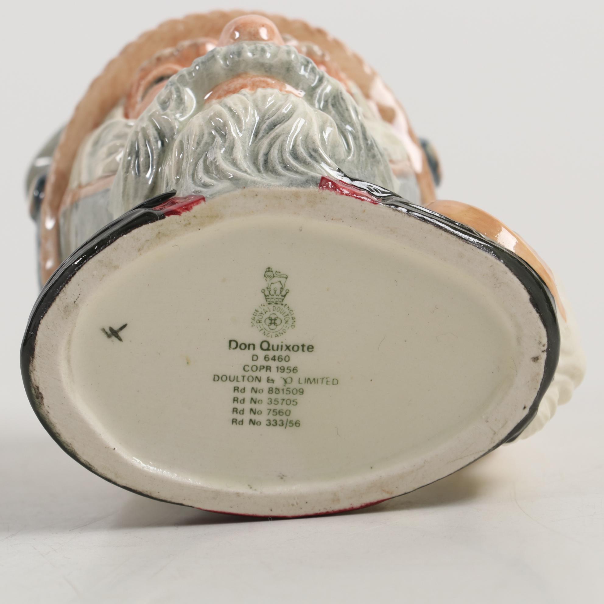 Royal Doulton "Lobster Man" and Other Toby Character Jugs, Mid-20th Century