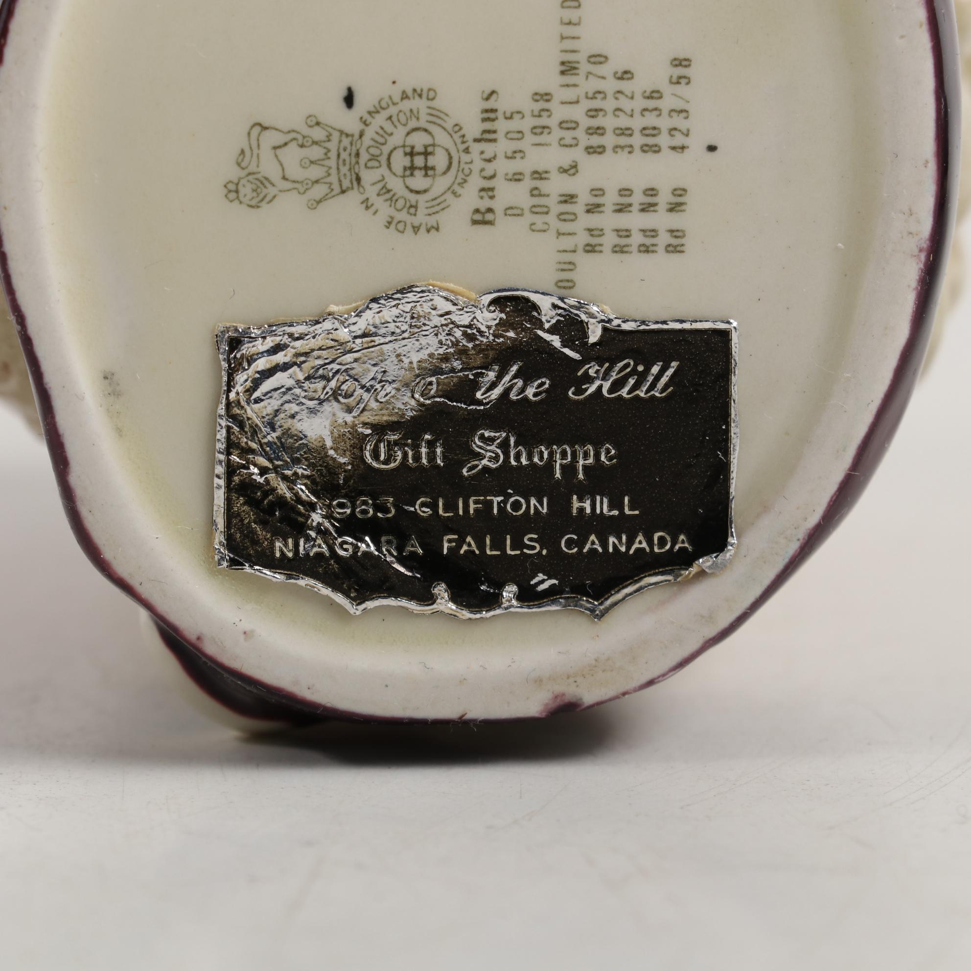 Royal Doulton "Lobster Man" and Other Toby Character Jugs, Mid-20th Century