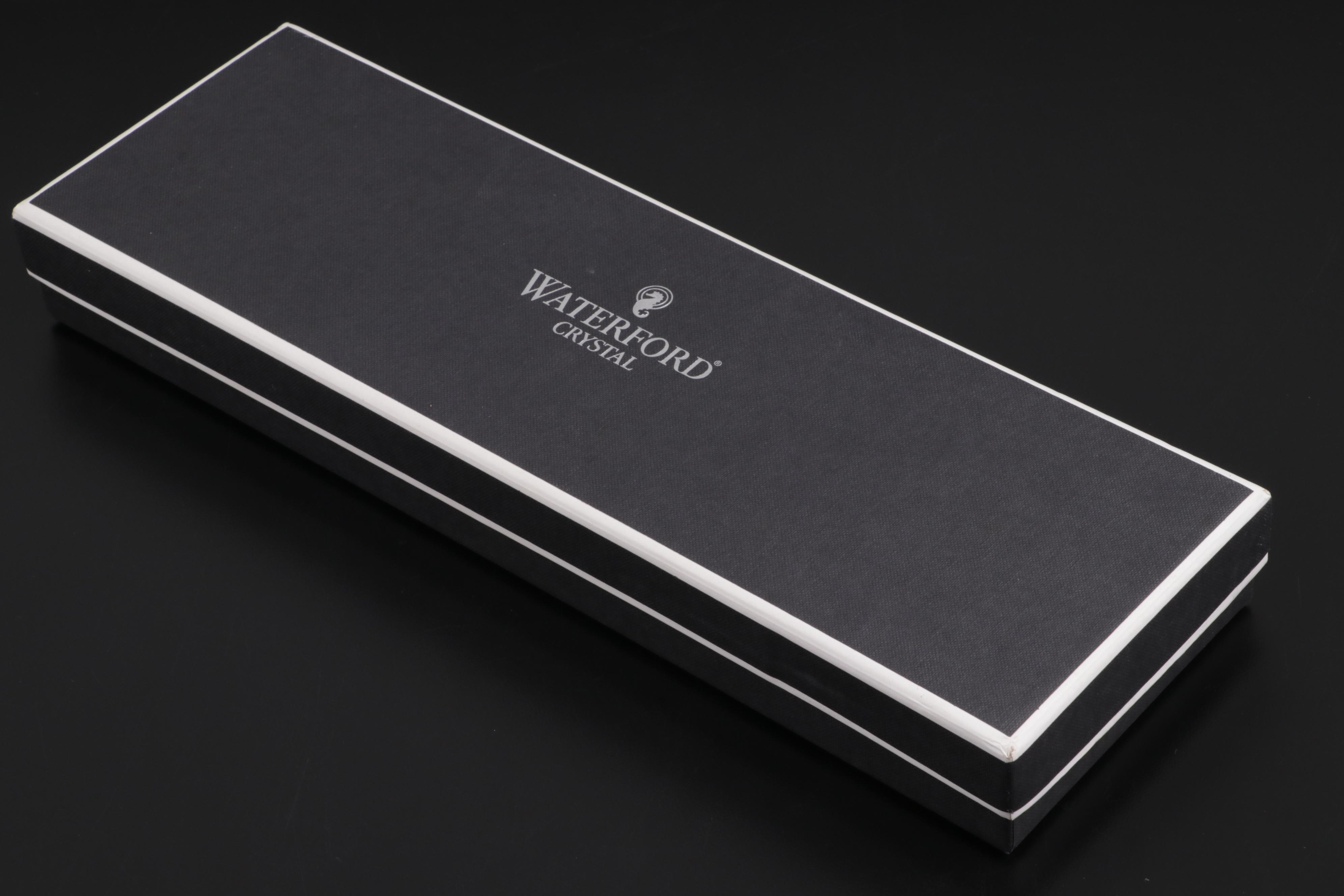 Waterford Crystal "Lismore" Salad Serving Set with Original Box