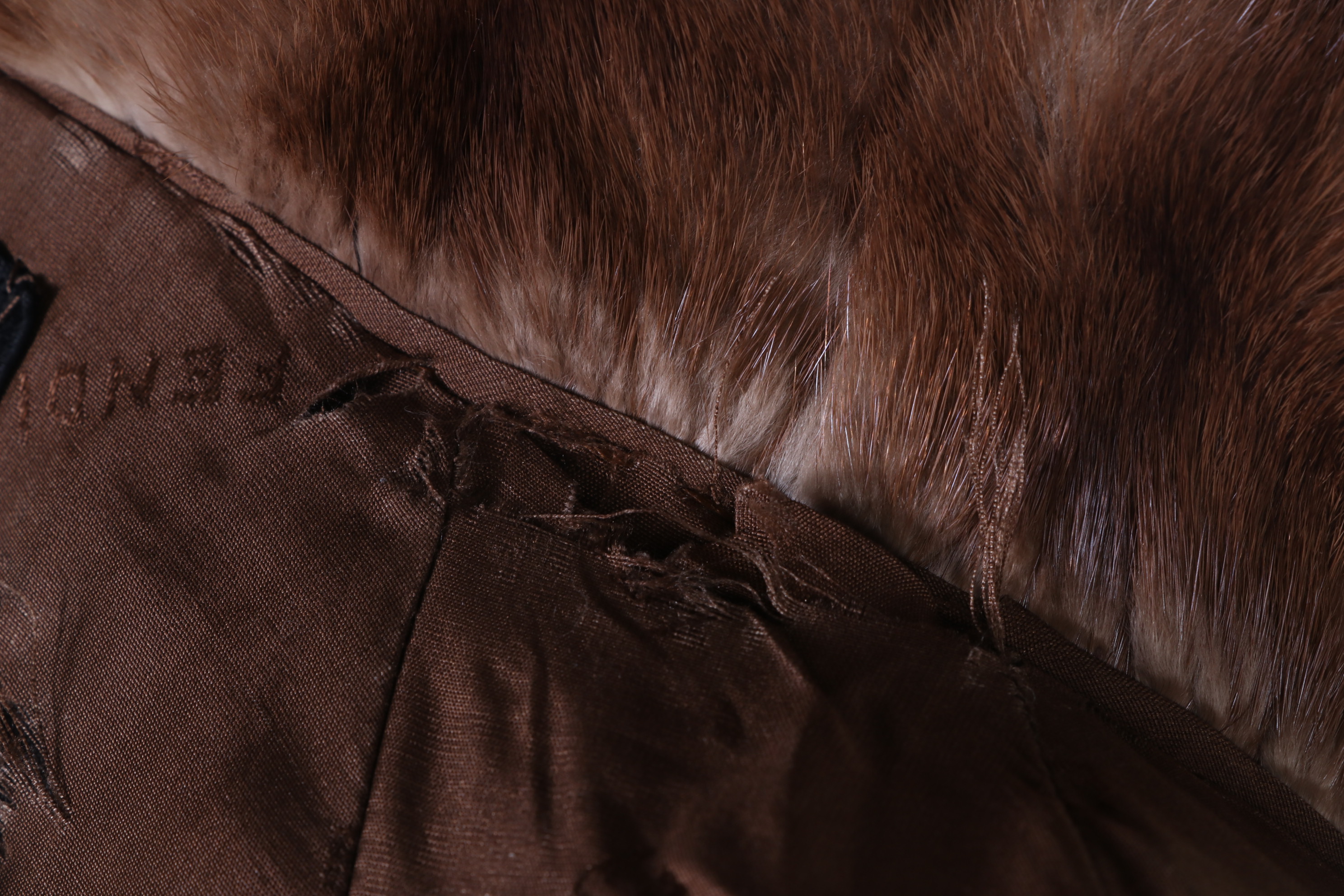 Fendi Mink Fur Coat from I. Magnin Carol and Irwin Ware Fur Collection