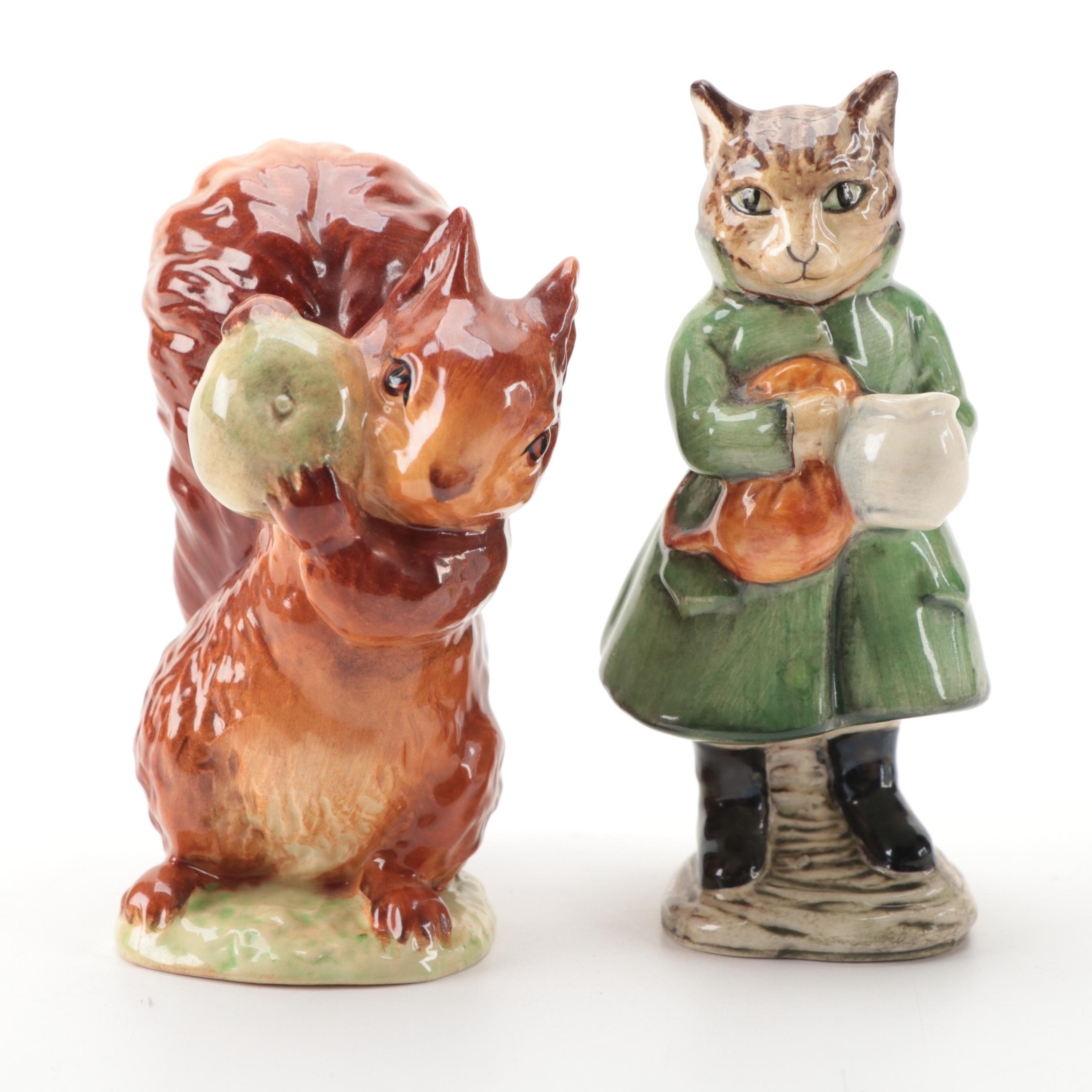 F. Warne & Co. Beatrix Potter Character Figurines