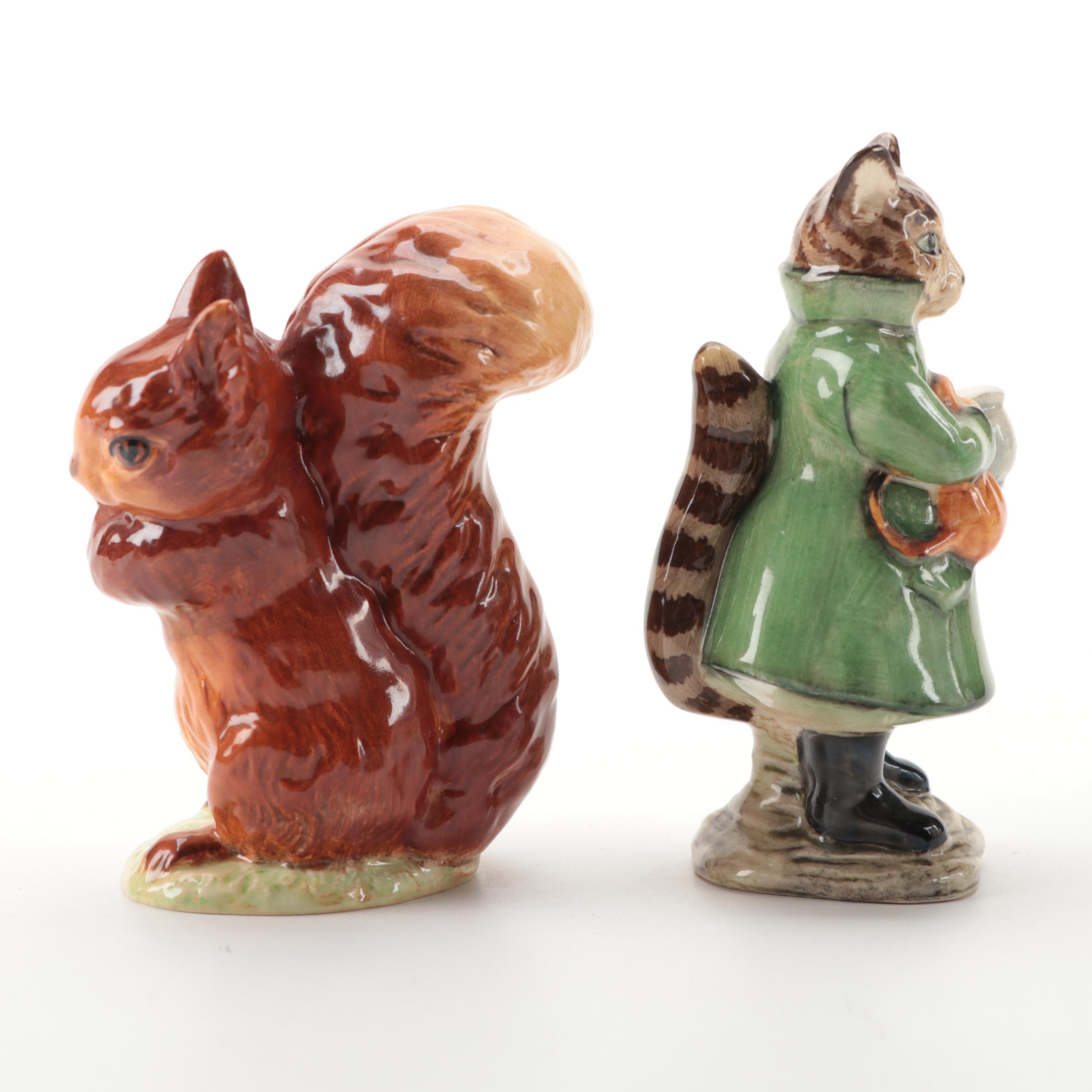 F. Warne & Co. Beatrix Potter Character Figurines