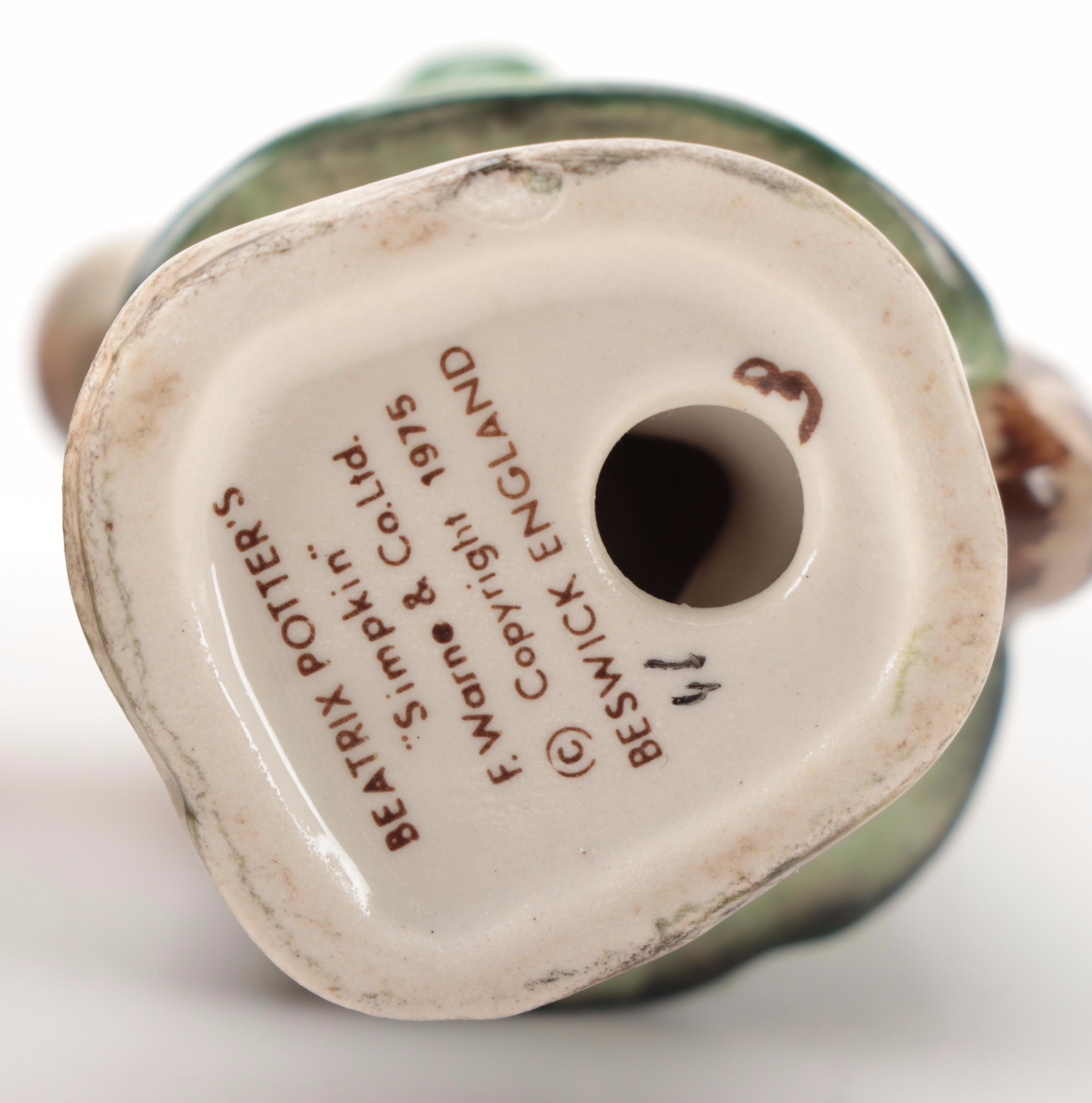 F. Warne & Co. Beatrix Potter Character Figurines