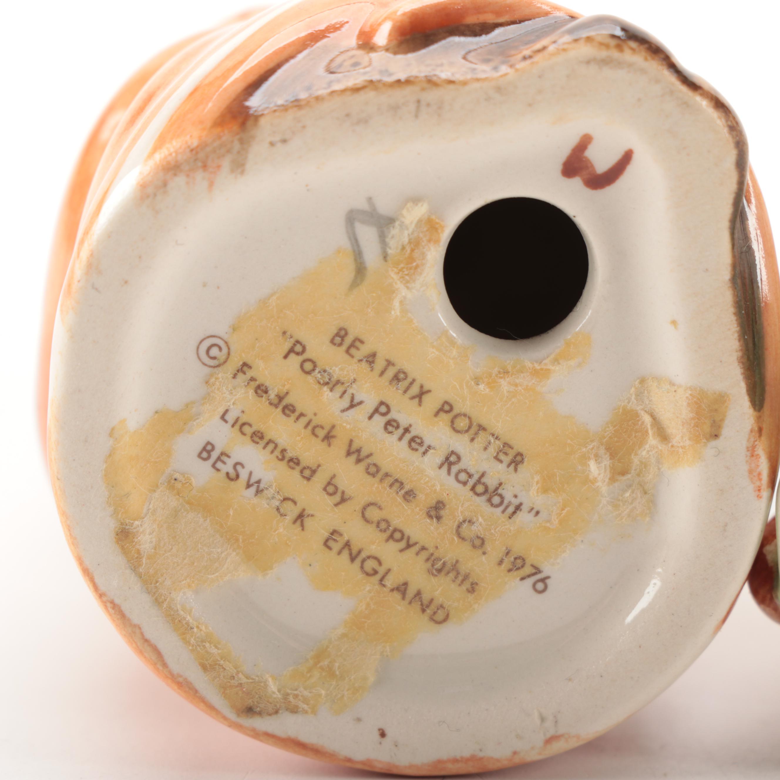 F. Warne & Co. Beatrix Potter Character Figurines