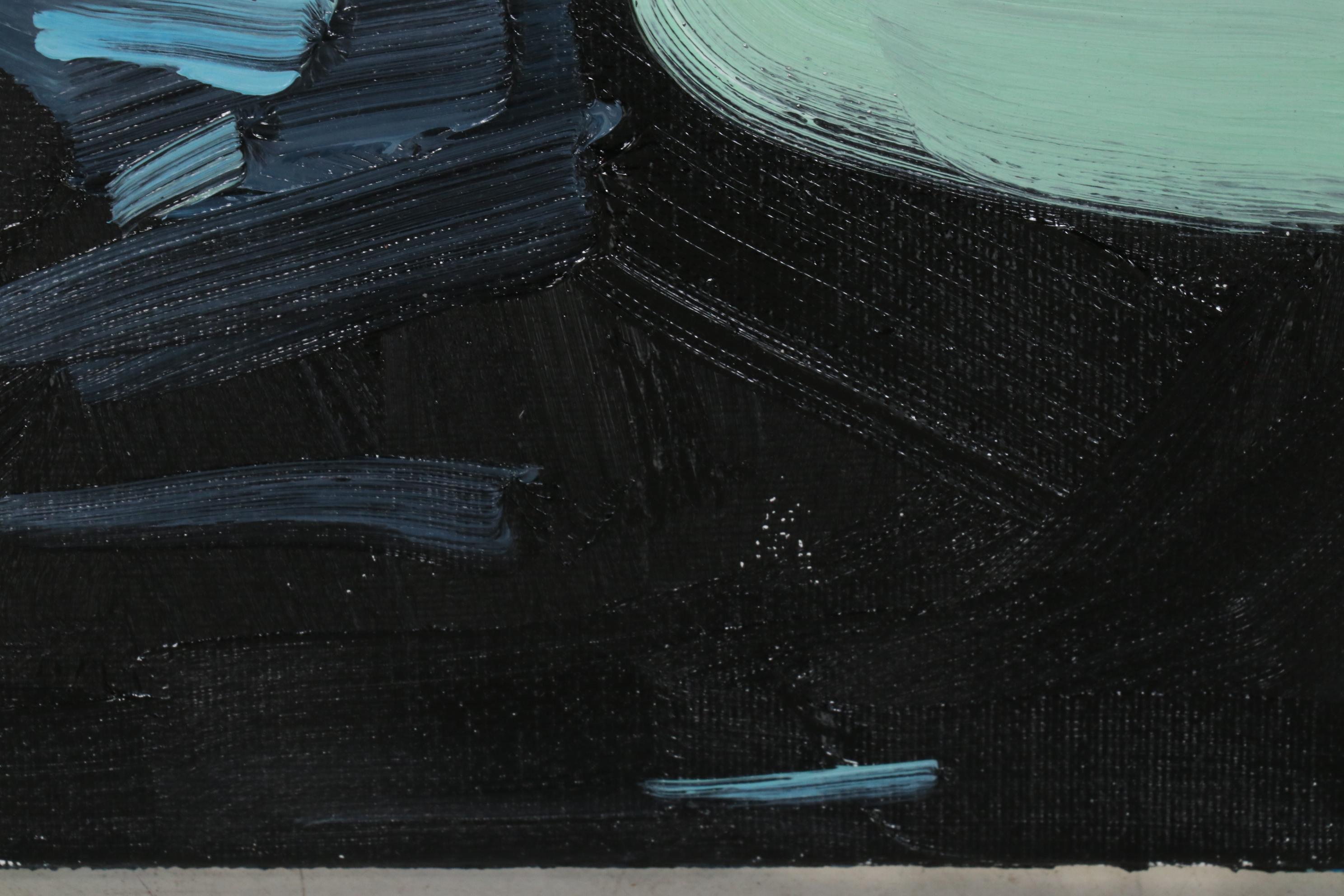 Jose Truijillo Oil Painting "Chic Bob," 2020