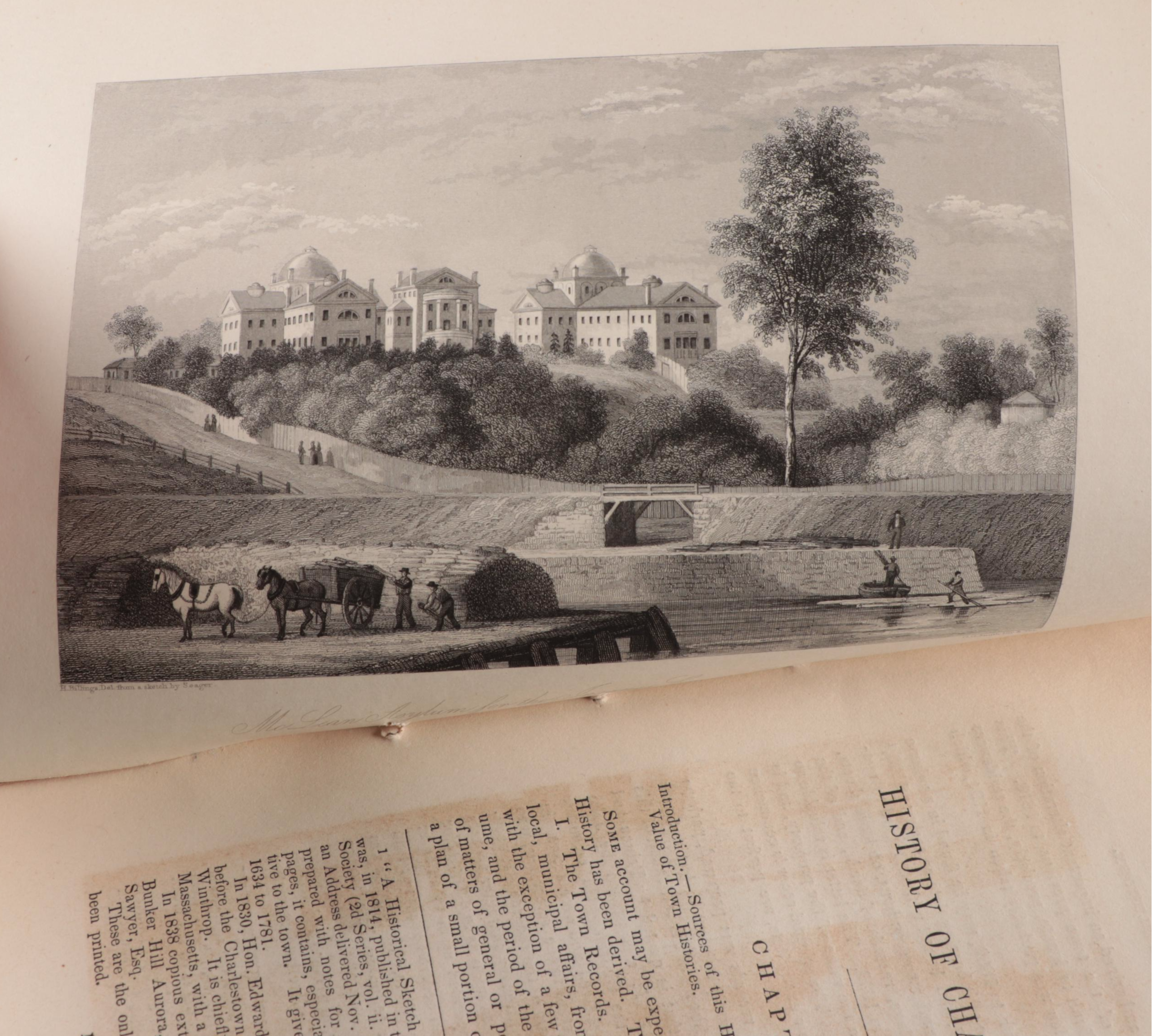 Richard Frothingham's "The History of Charlestown, Massachusetts" First Editions