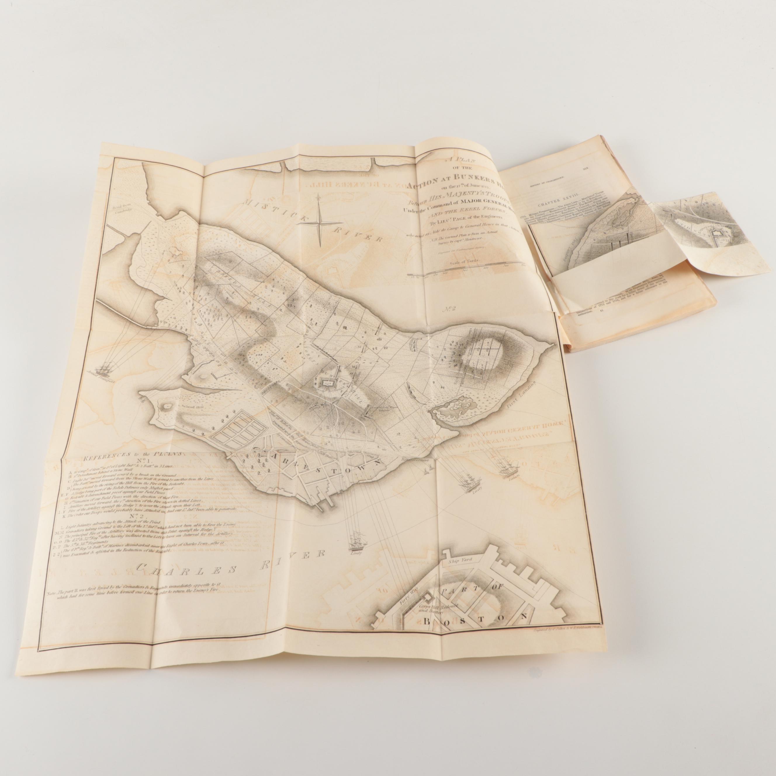 Richard Frothingham's "The History of Charlestown, Massachusetts" First Editions