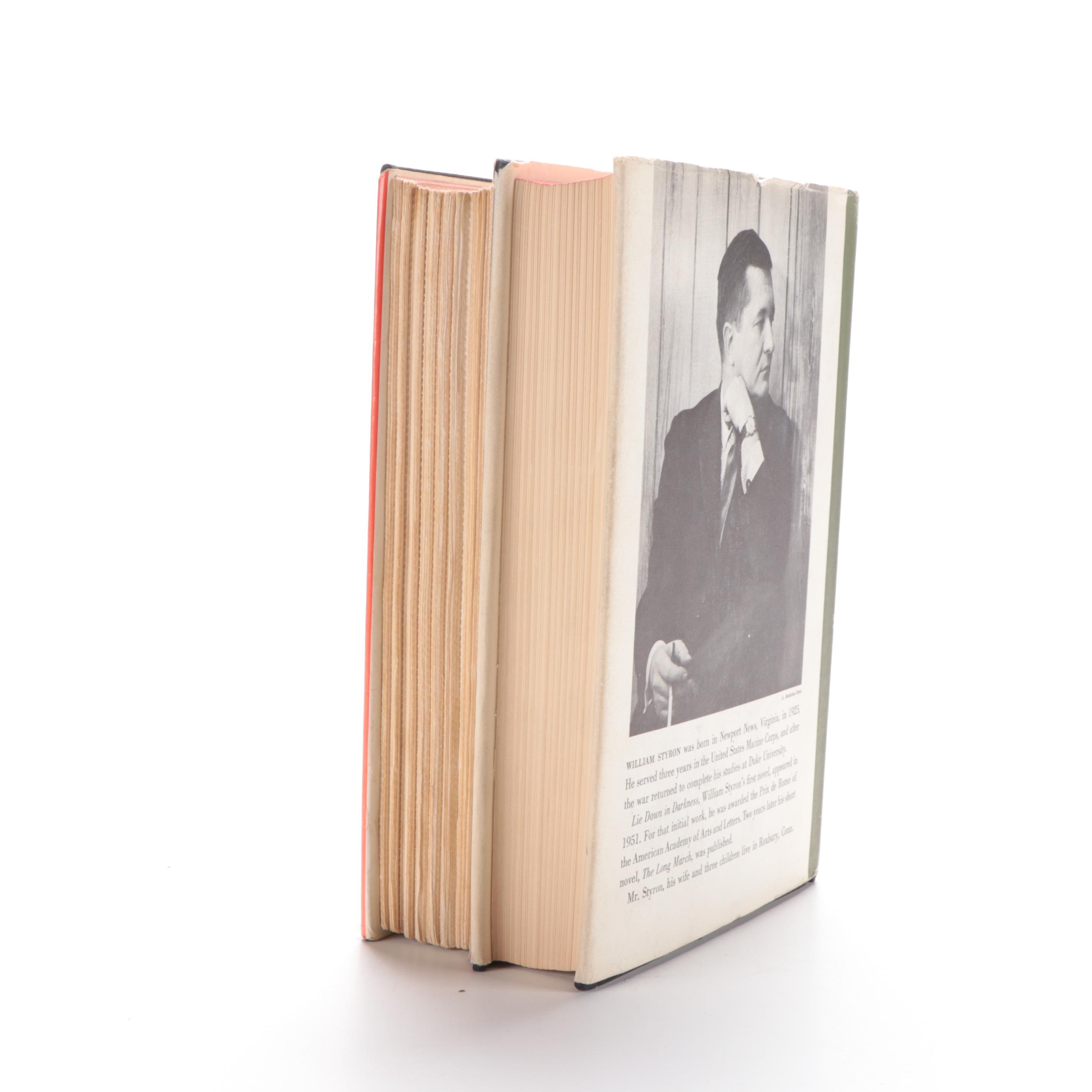 First Printing William Styron Novels Including "The Confessions of Nat Turner"