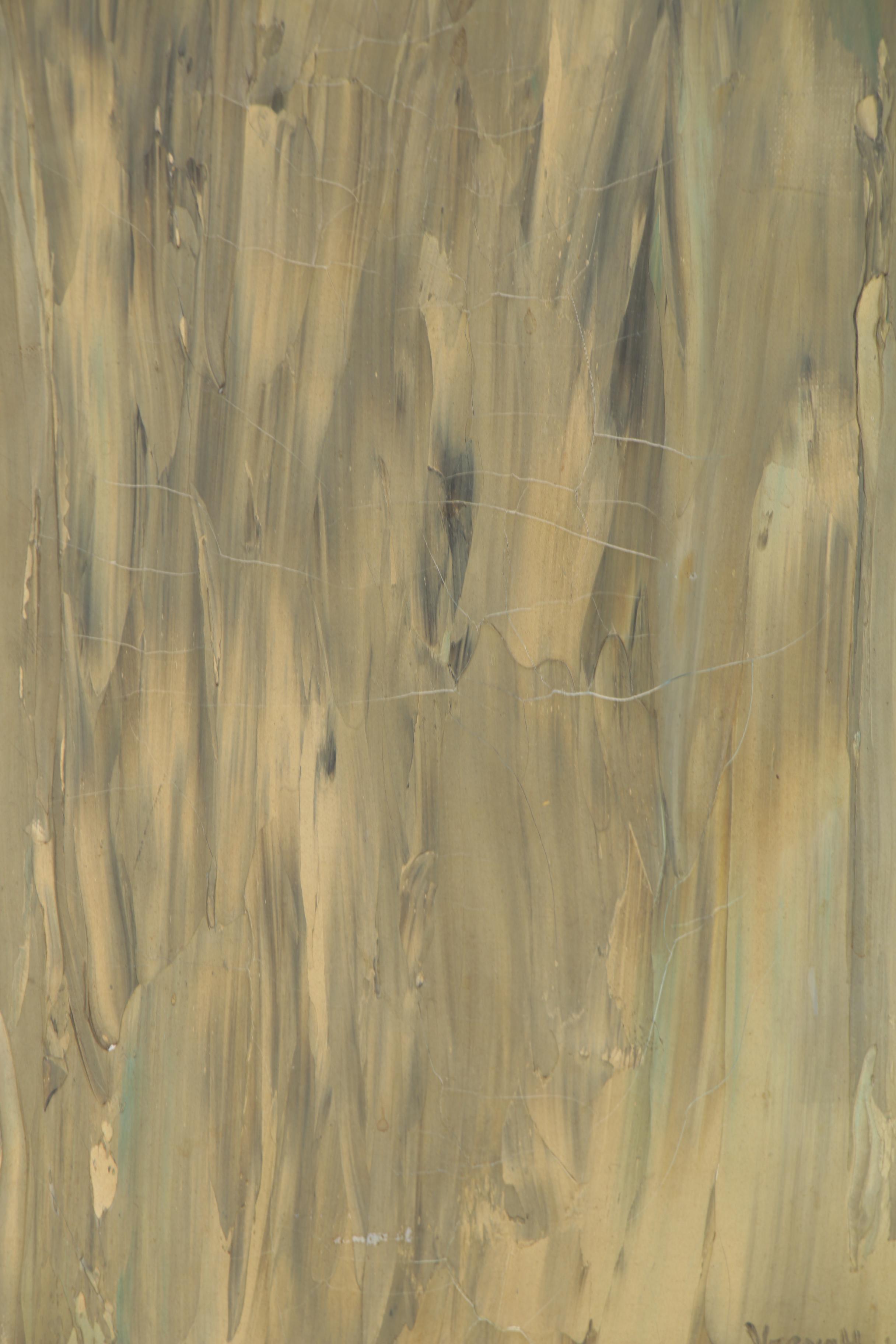 Verna Hull Expressionist Style Knife Oil Painting "Estelle," Mid-20th Century