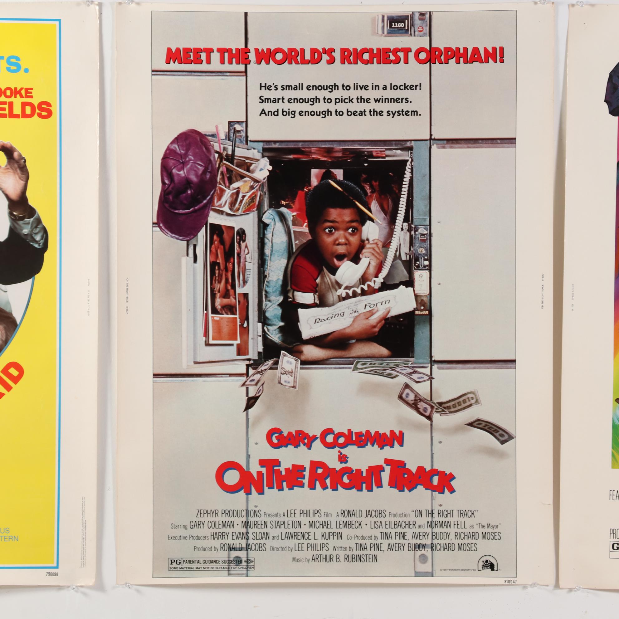 Theatrical Release Halftone Movie Posters