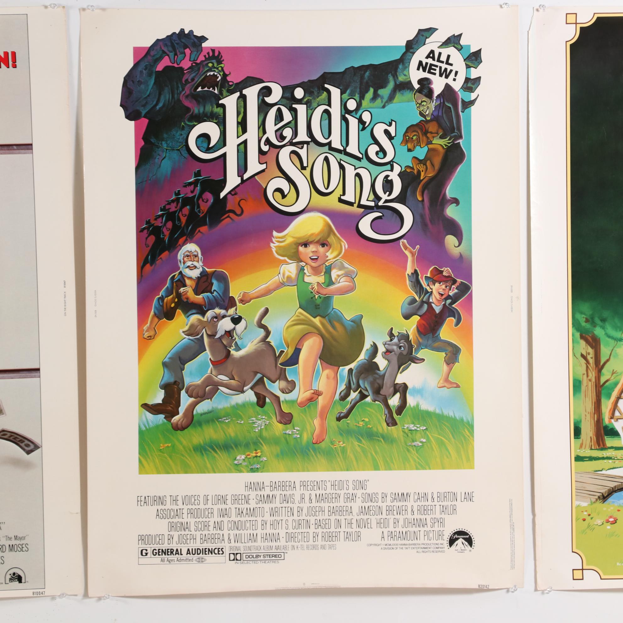 Theatrical Release Halftone Movie Posters
