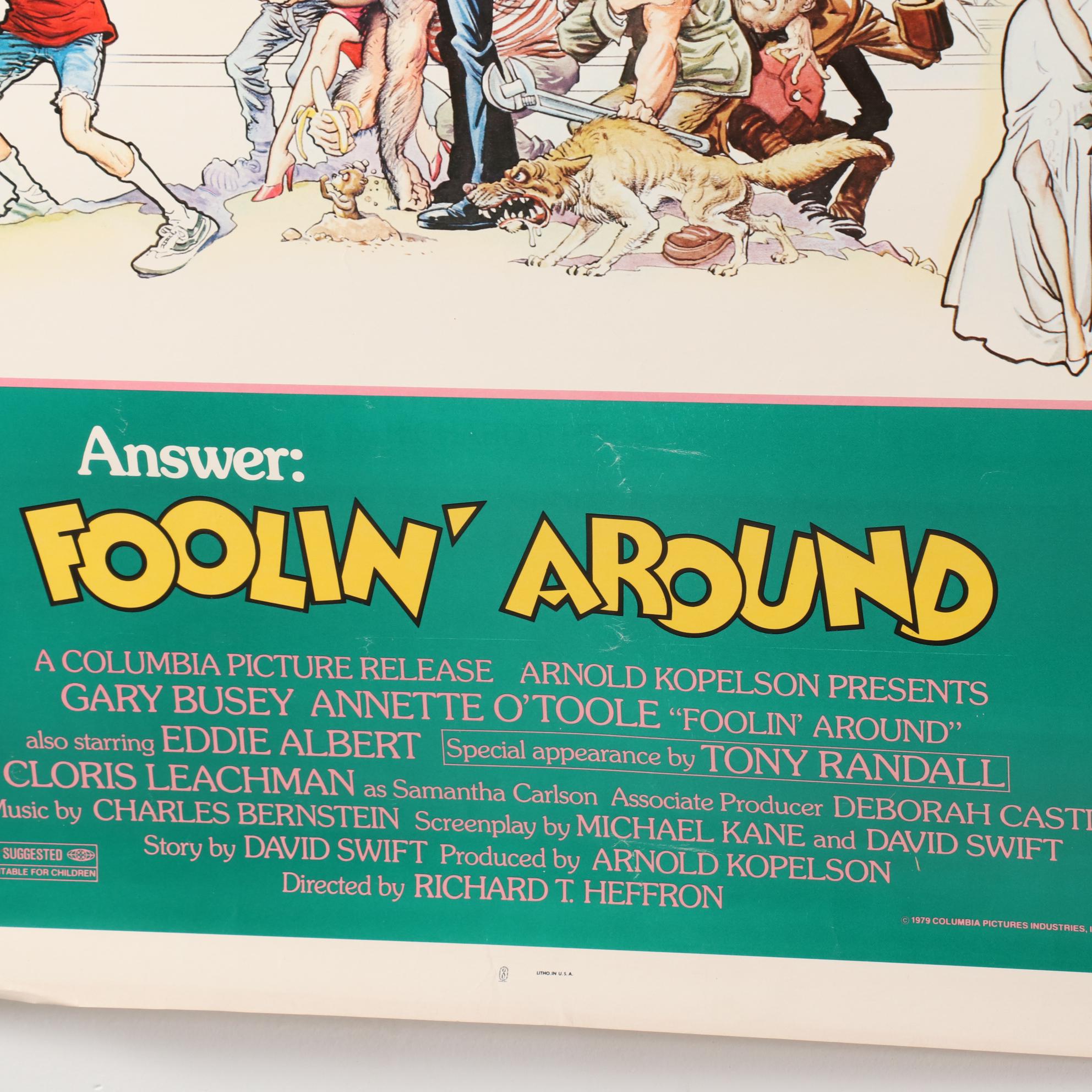 1980s Comedy and Romance 30" x 40" Theatrical Release Movie Posters