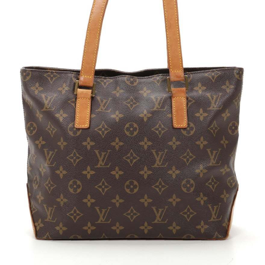 Louis Vuitton Cabas Piano Tote in Monogram Canvas and Vachetta Leather