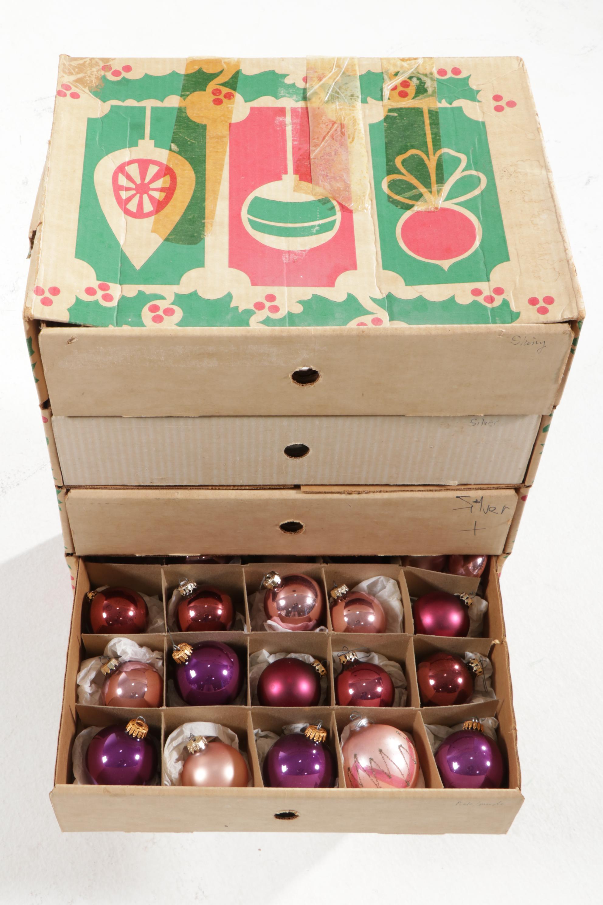 Blown Glass and Other Christmas Ornaments and Decor