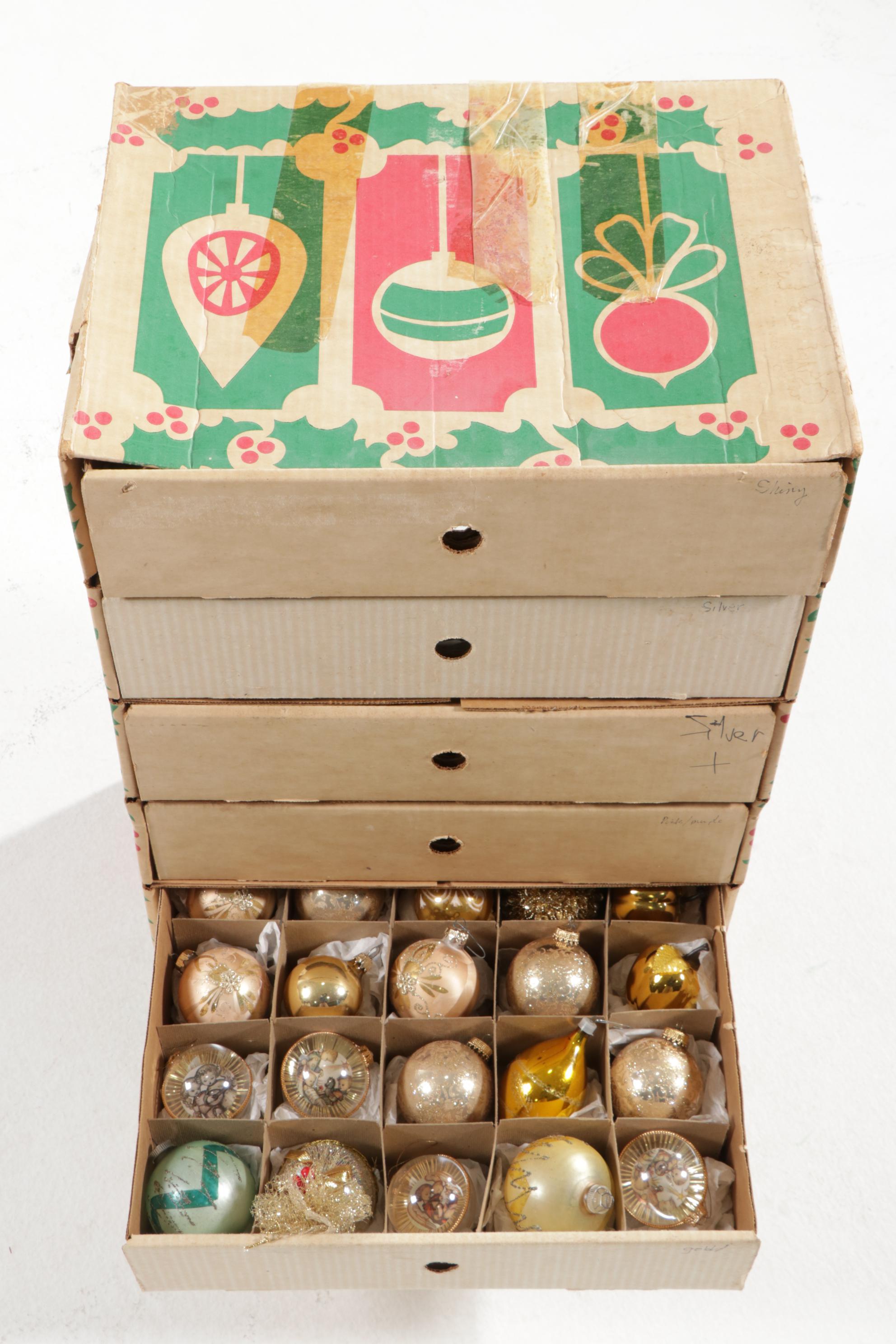 Blown Glass and Other Christmas Ornaments and Decor