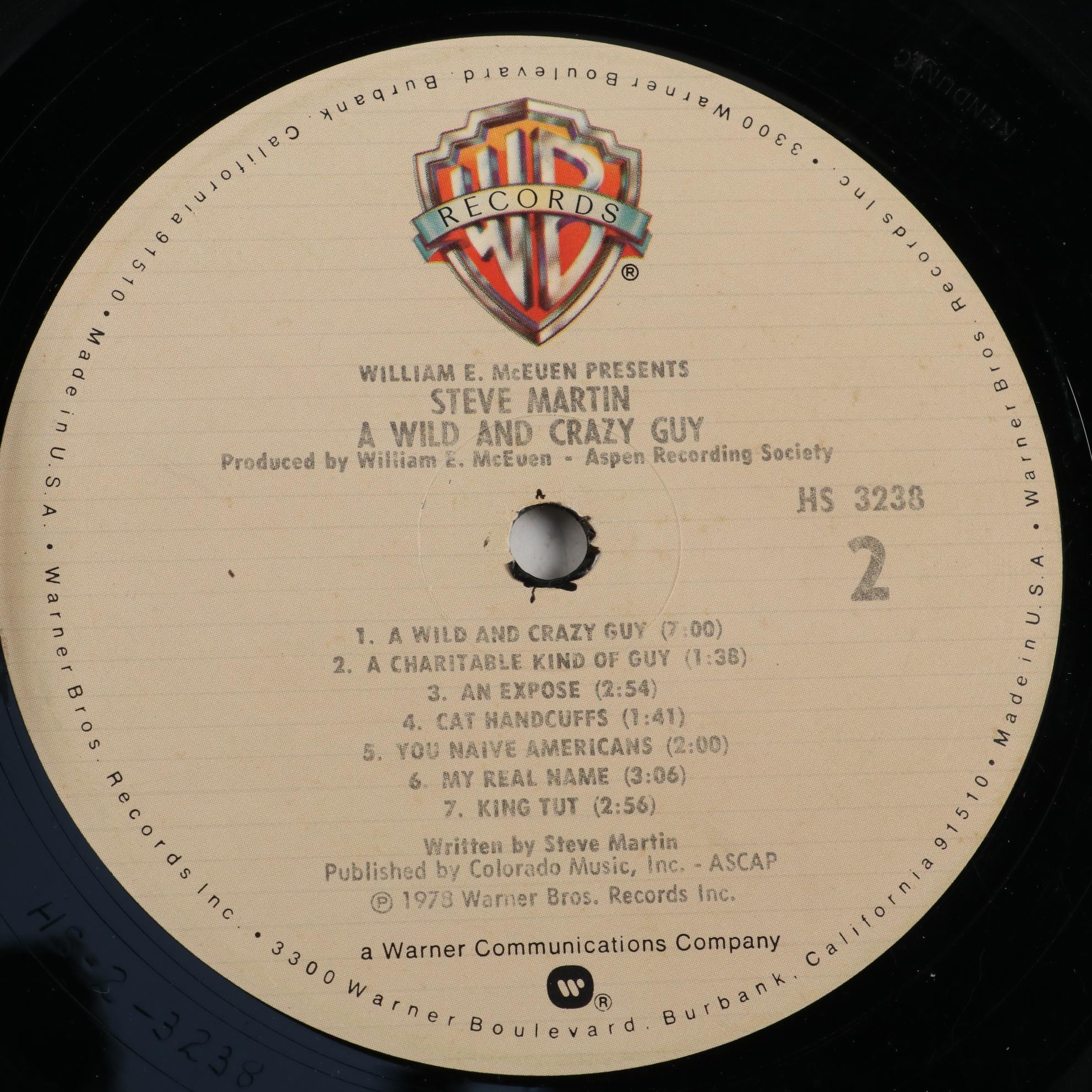 Steve Martin, George Carlin and "The First Family" with Other Comedy Records