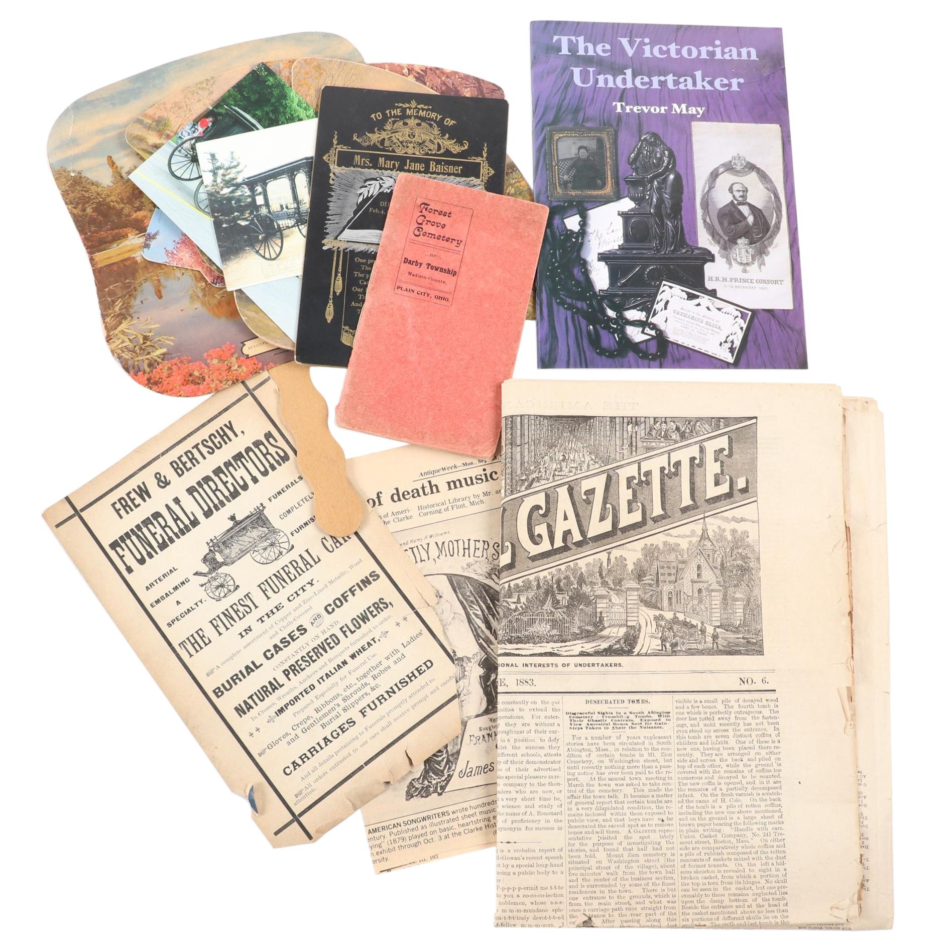"The American Funeral Gazette,""The Victorian Undertaker," and More