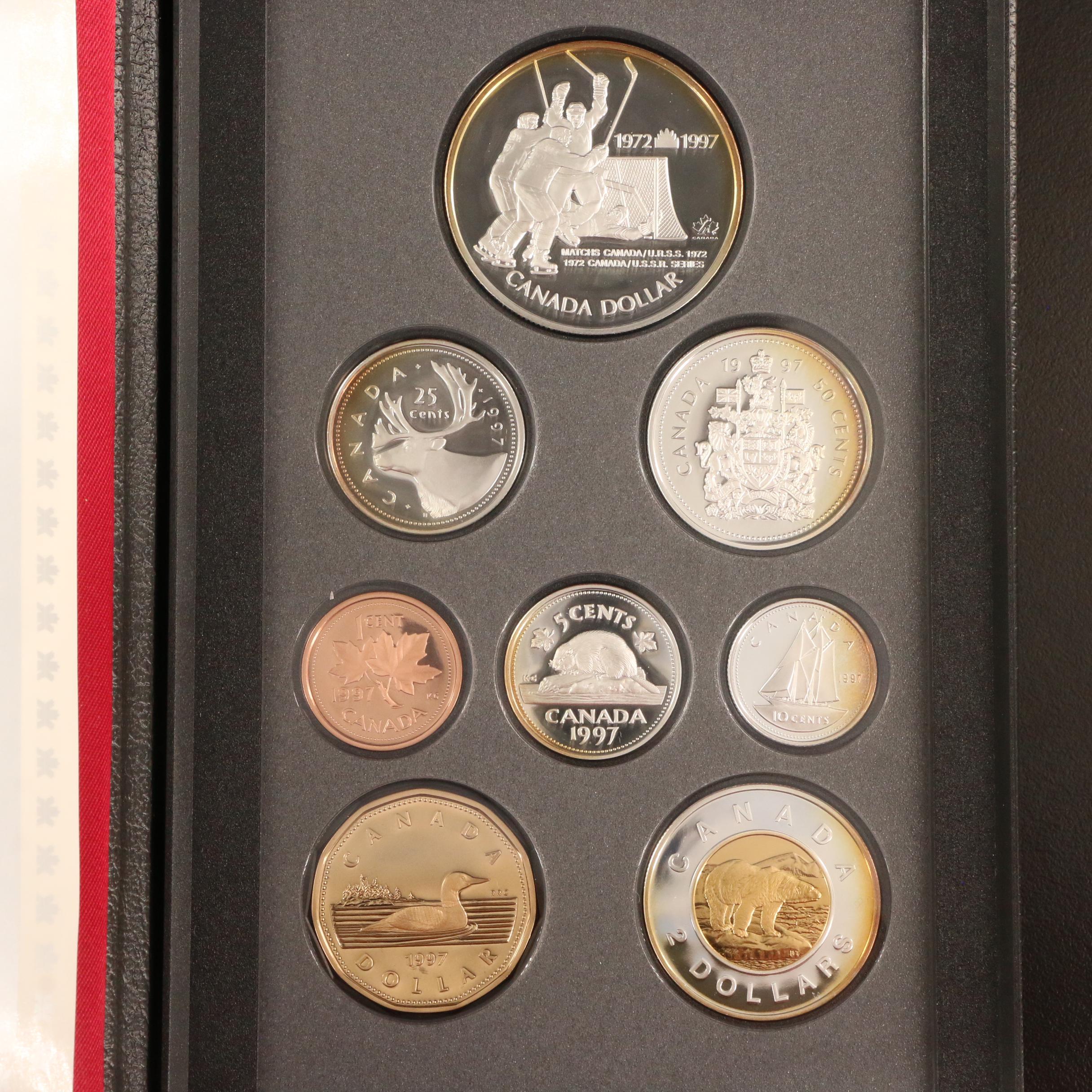 Two Canadian Proof Coin Sets