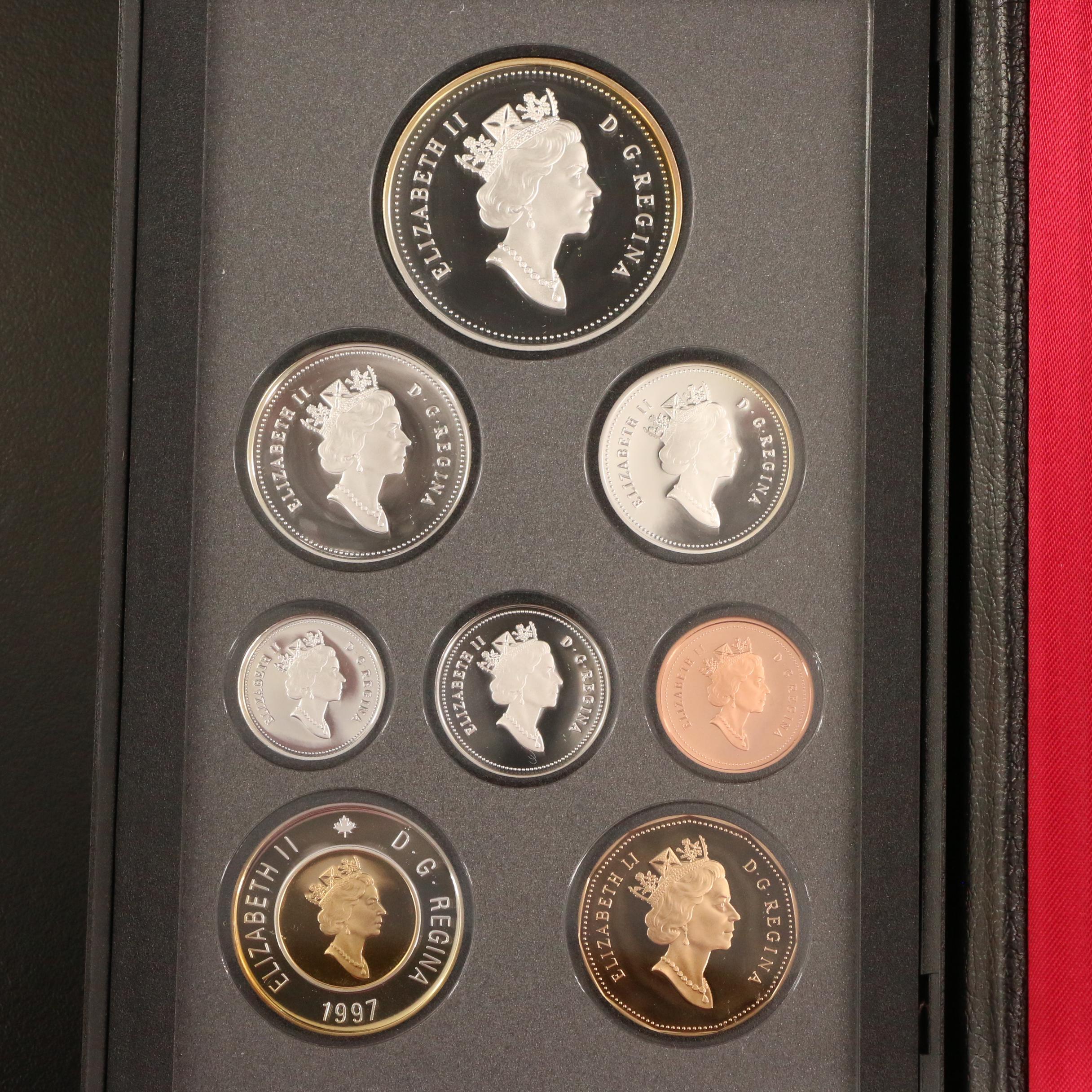 Two Canadian Proof Coin Sets