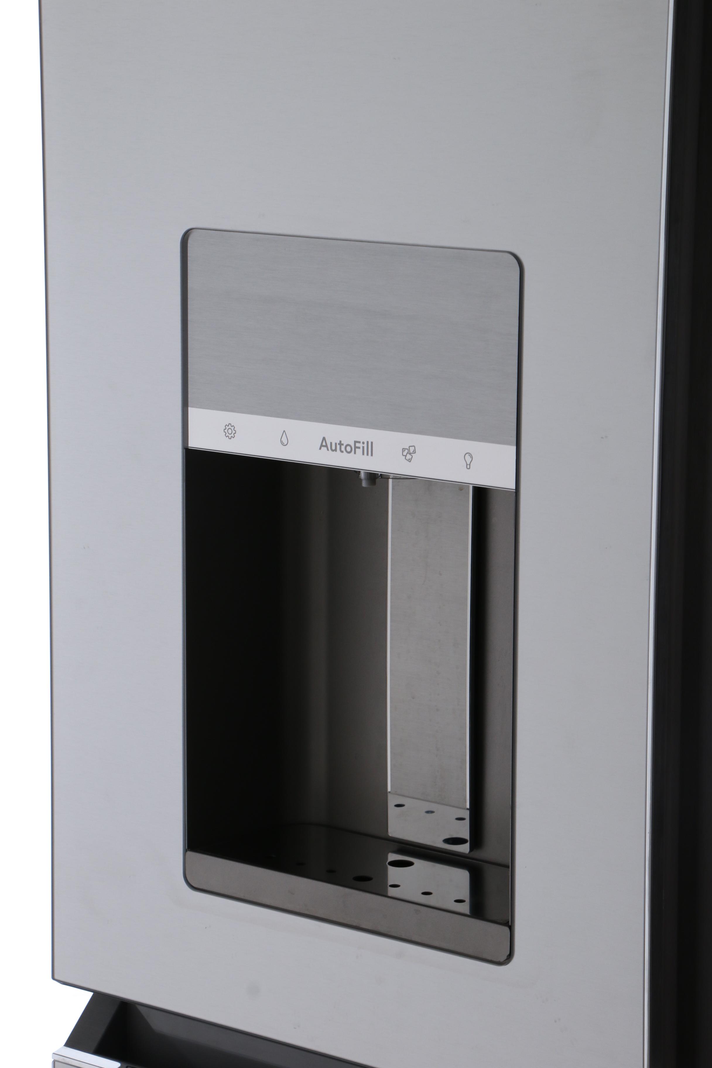 GE Cafe™ Series Platinum Glass 27.8 Cu.Ft. Smart 4-Door French-Door Refrigerator