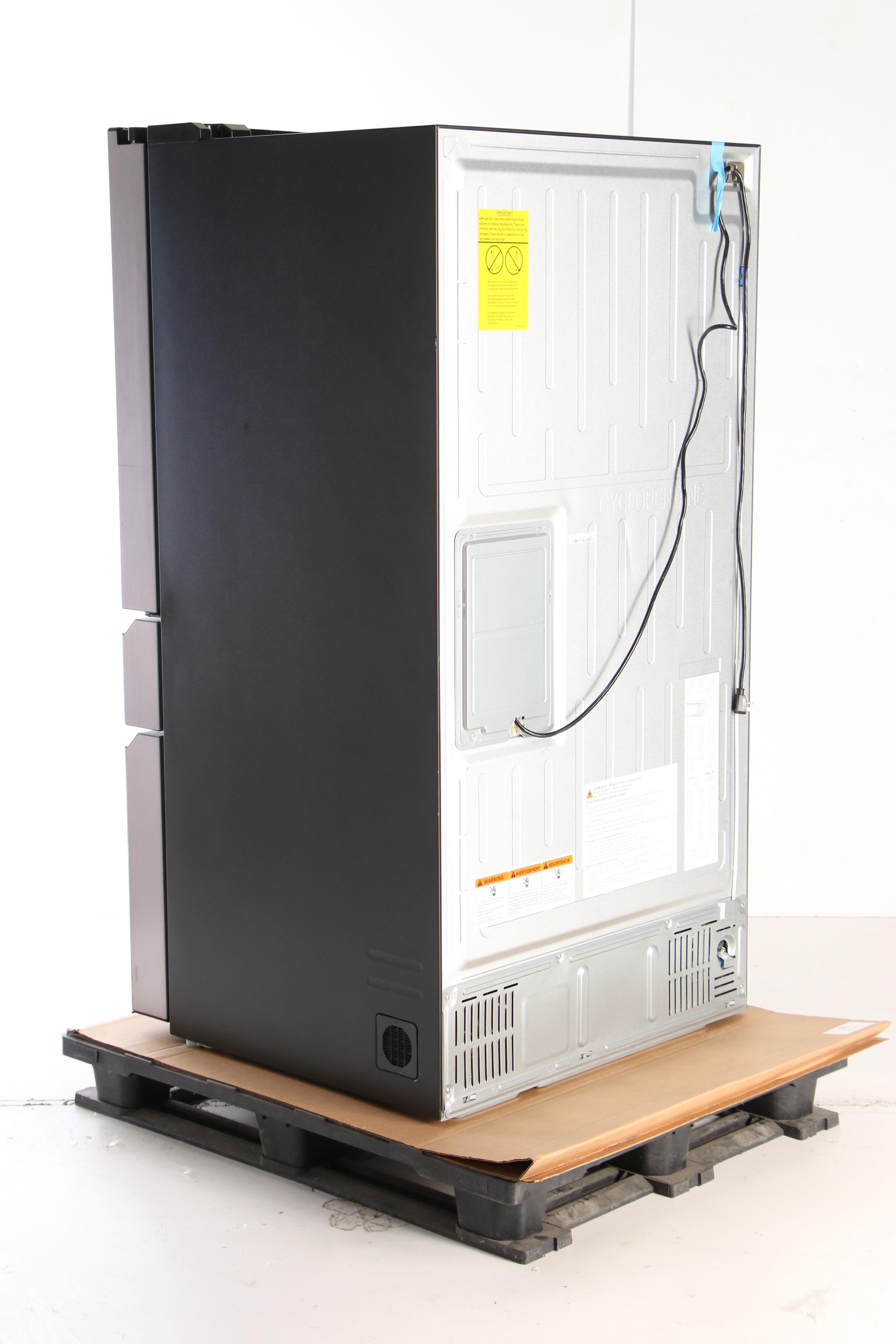 GE Cafe™ Series Platinum Glass 27.8 Cu.Ft. Smart 4-Door French-Door Refrigerator