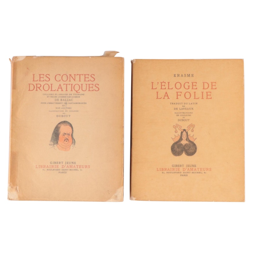 Limited Edition "L’éloge de la folie" and "Les Contes drolatiques"