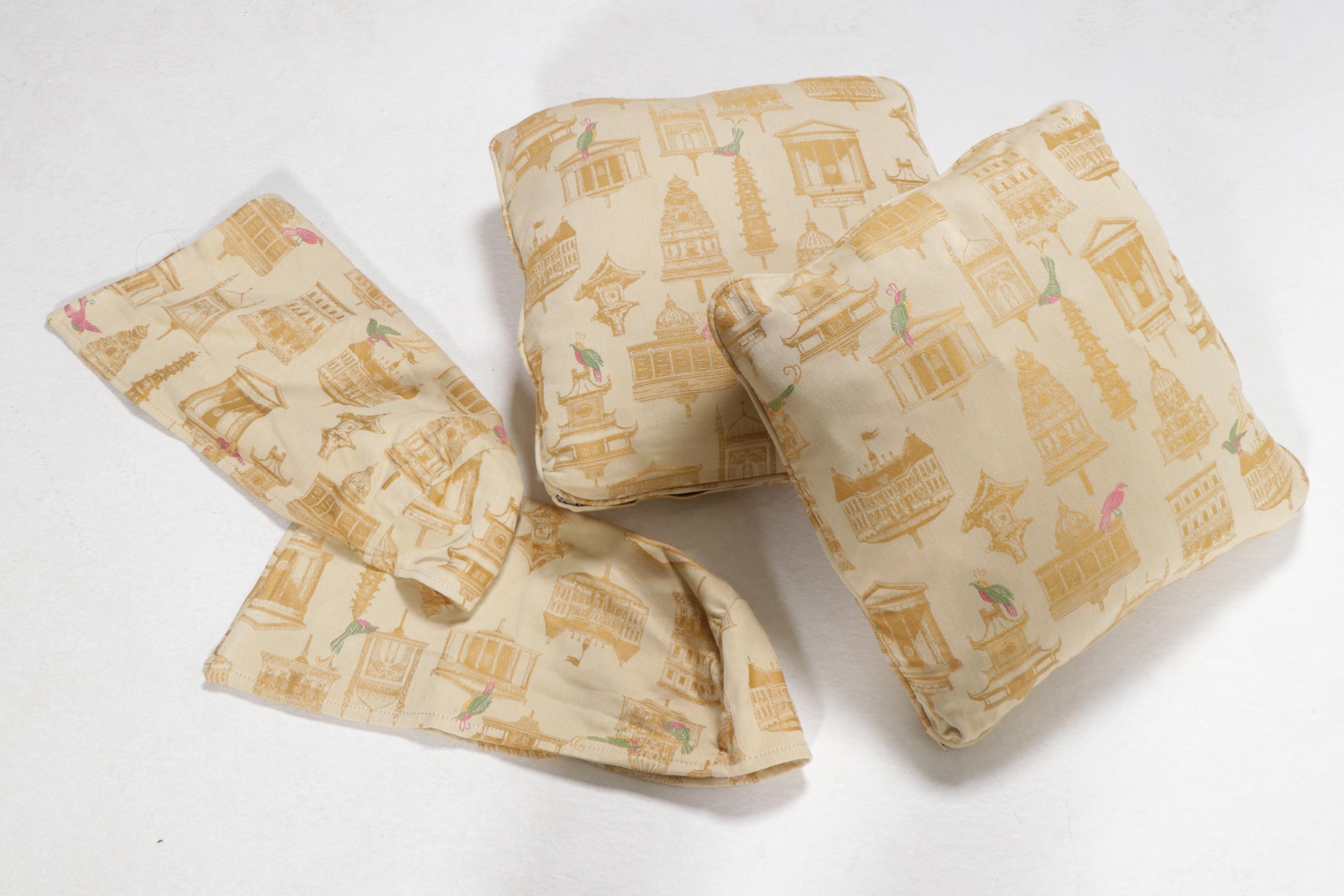 Sherrill Camelback Upholstered Sleeper Sofa, 21st Century