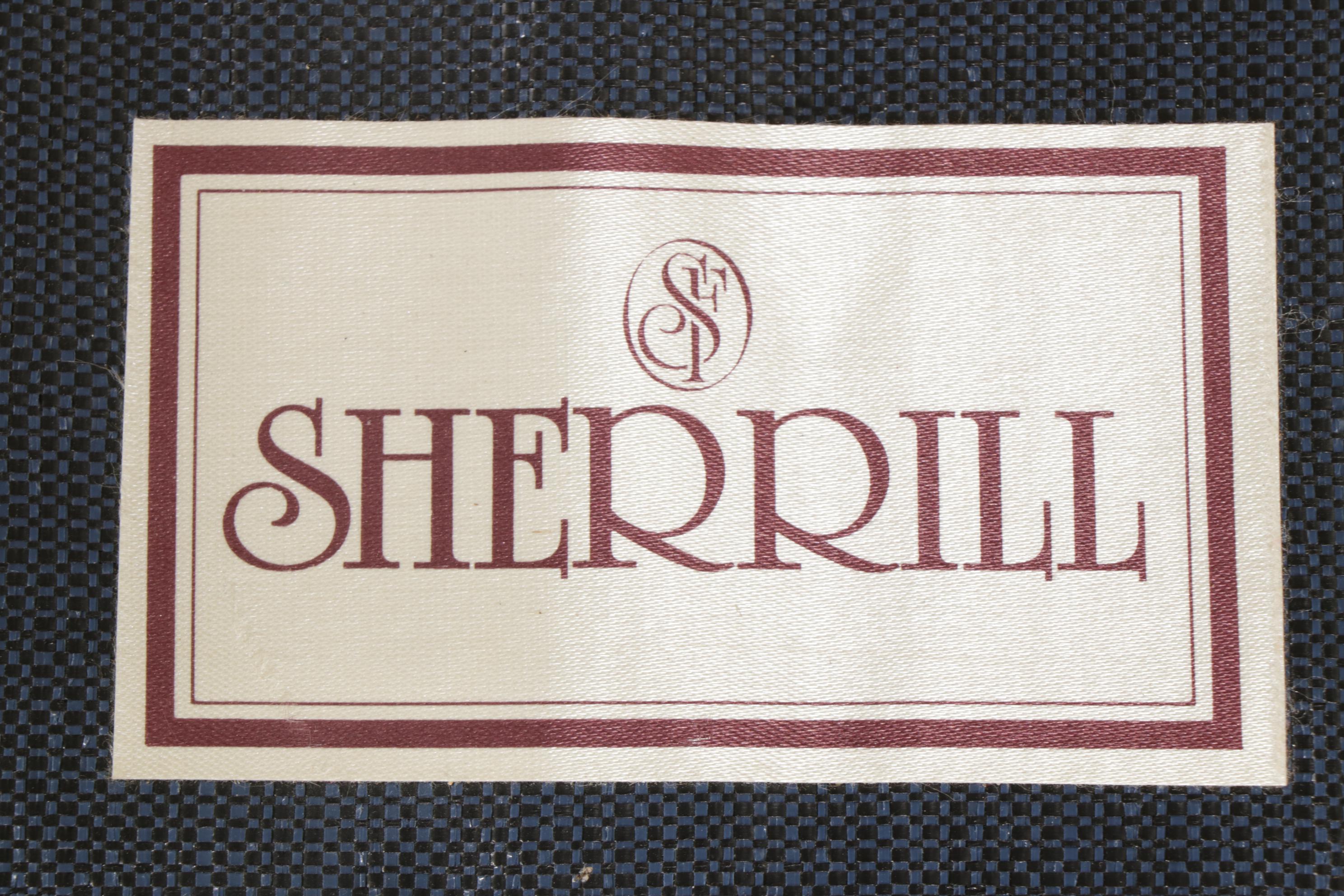 Sherrill Camelback Upholstered Sleeper Sofa, 21st Century