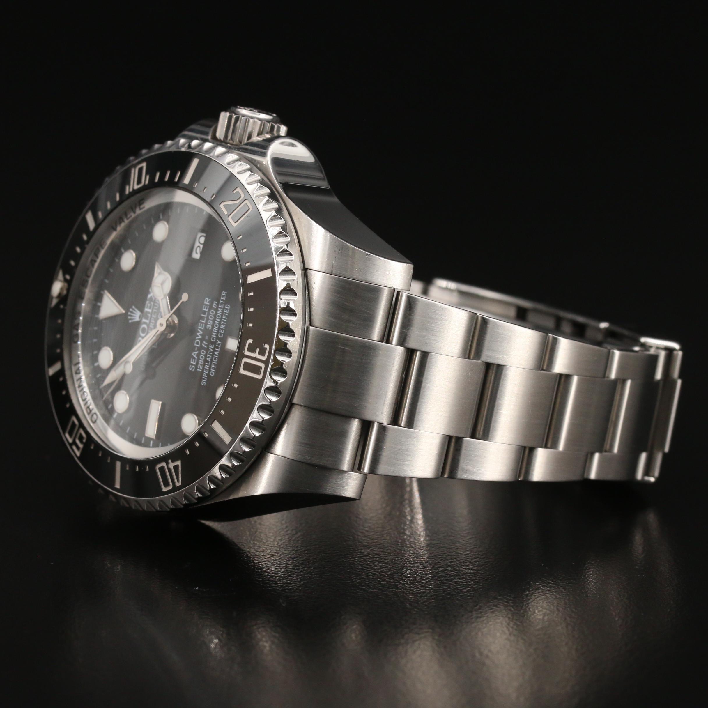 Rolex Deepsea Sea-Dweller Stainless Steel Automatic Watch Model No. 116660