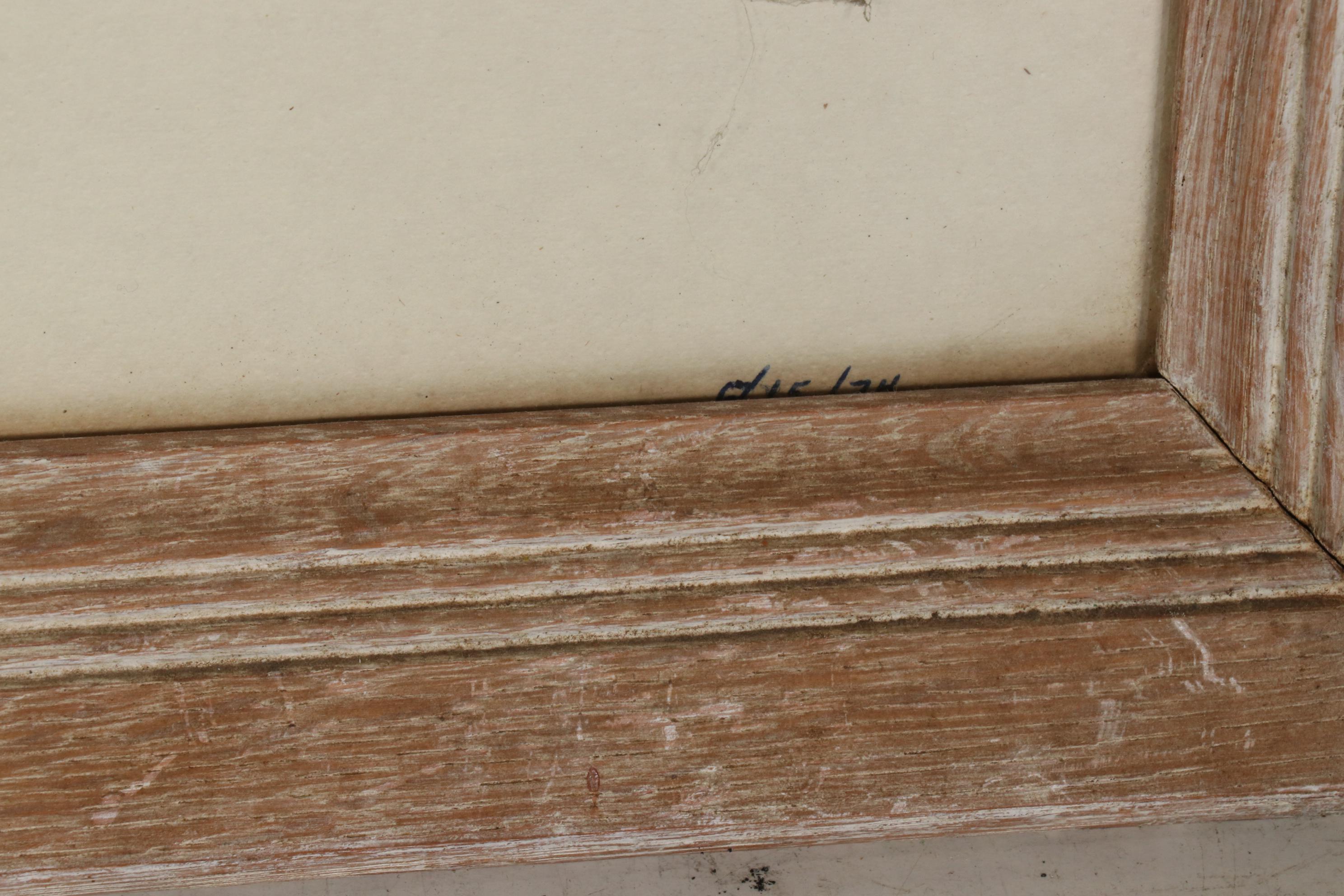 Marquetry and Photograph of Canine Portraits, Late 20th Century