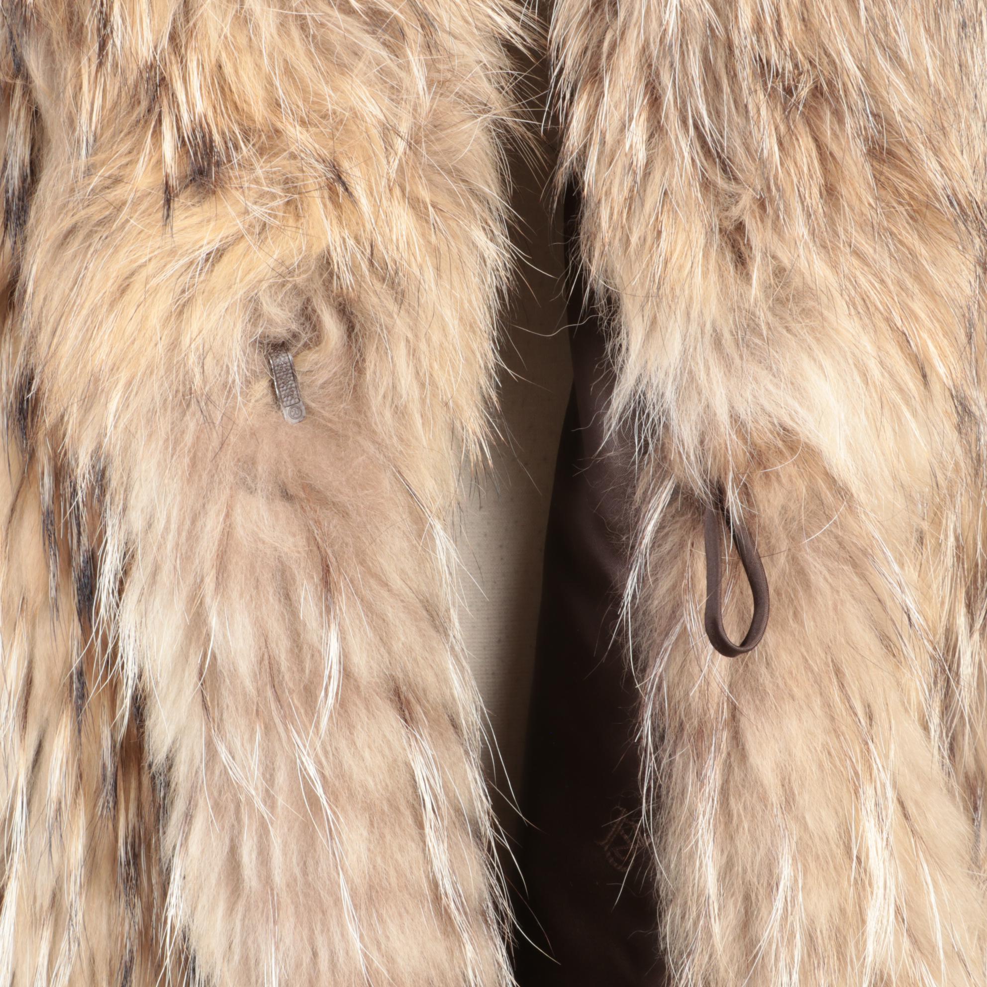 Tanuki Fur Full-Length Fur Coat by Adsbøl of Copenhagen