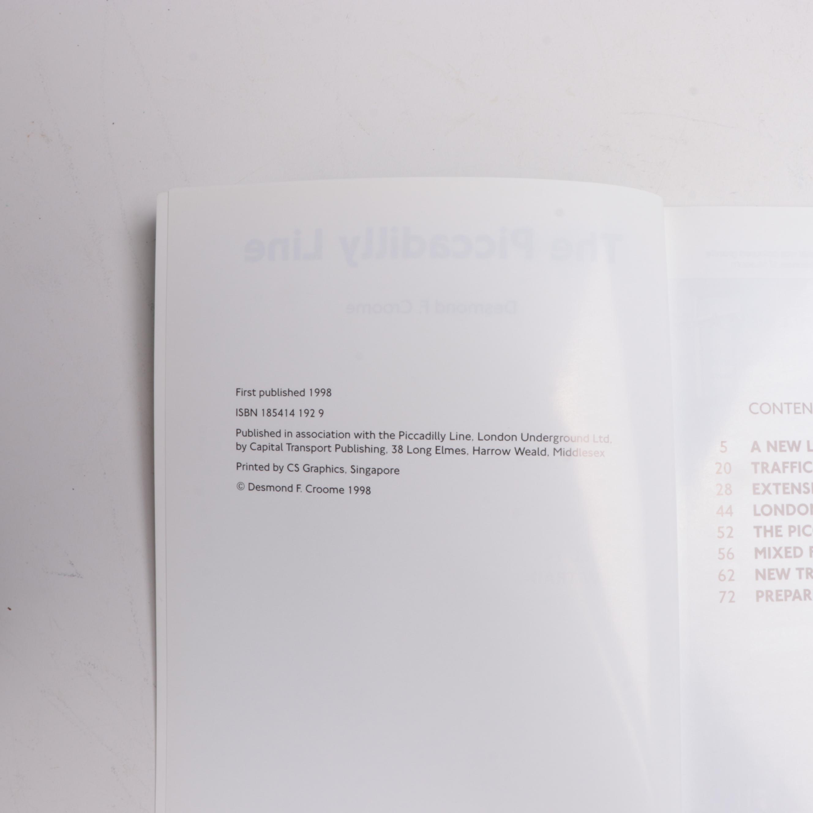 "Rails Through the Clay" by Croome and Jackson and More Subway Books