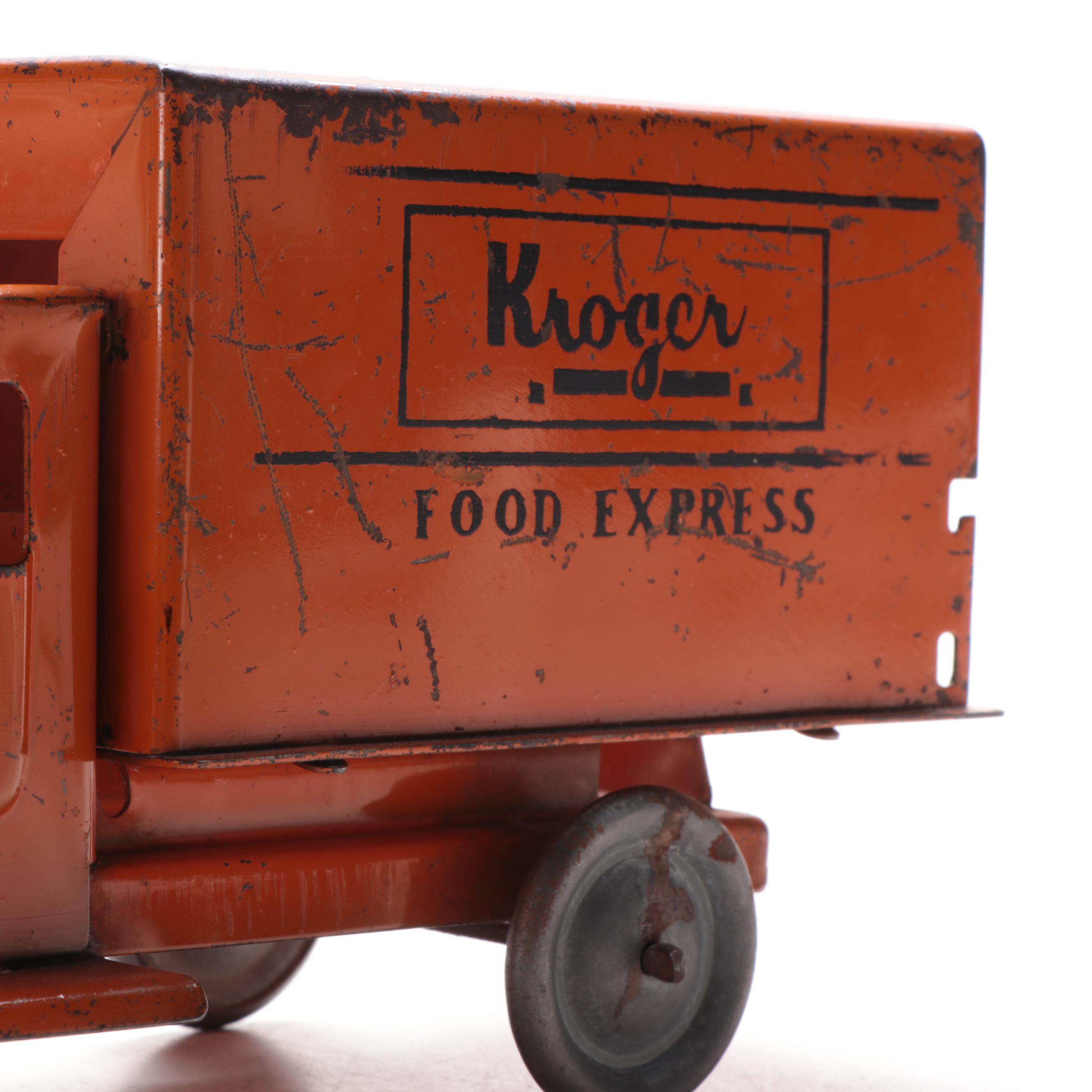 Metalcraft Corp. "Kroger Food Express" Toy Truck