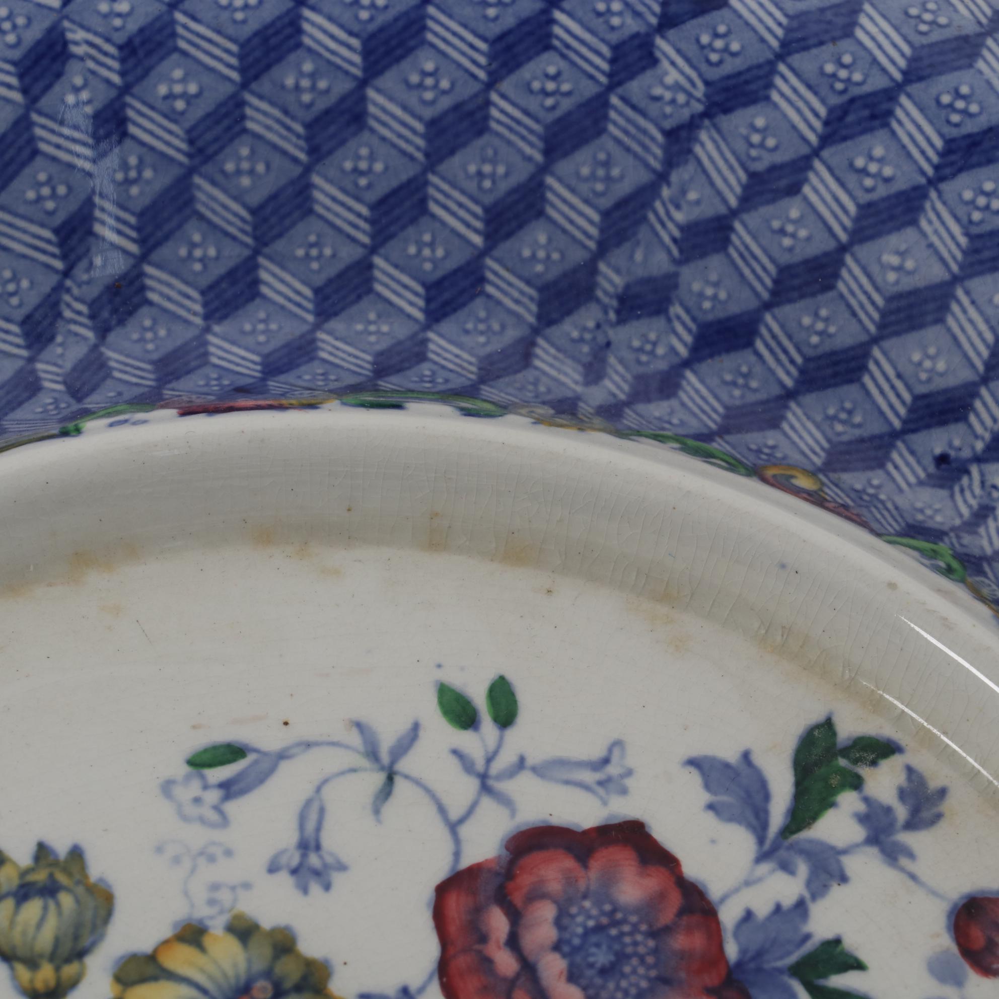 Copeland Spode "Portland Vase" Earthenware Tureen and Underplate