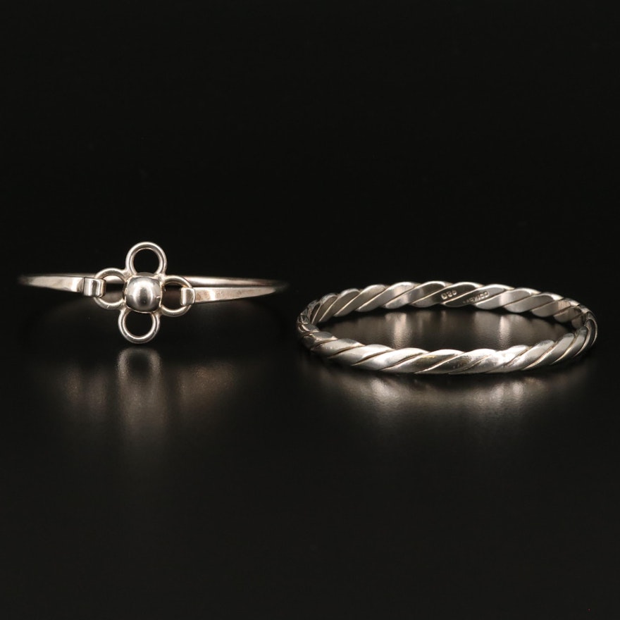 Mexican Sterling Silver Bangles