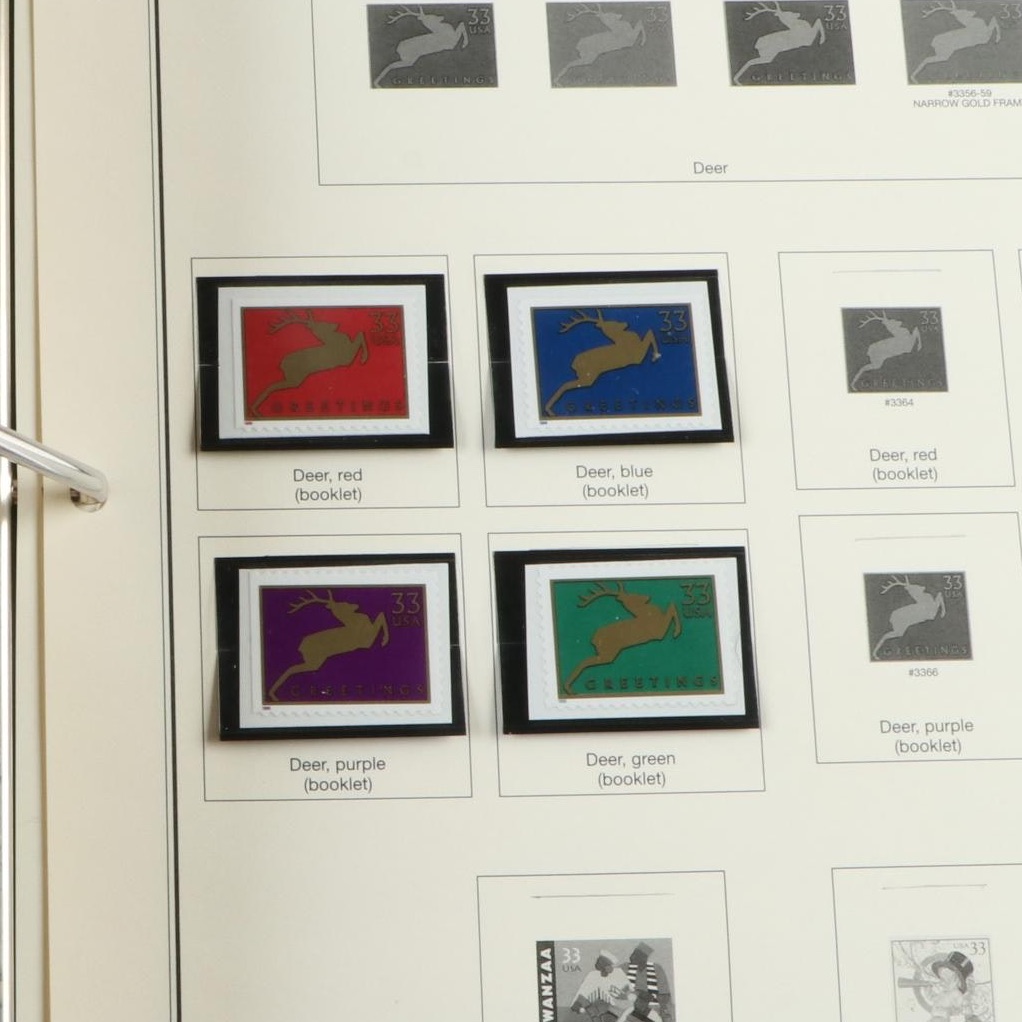 "American Heirloom Collection of United States Stamps."