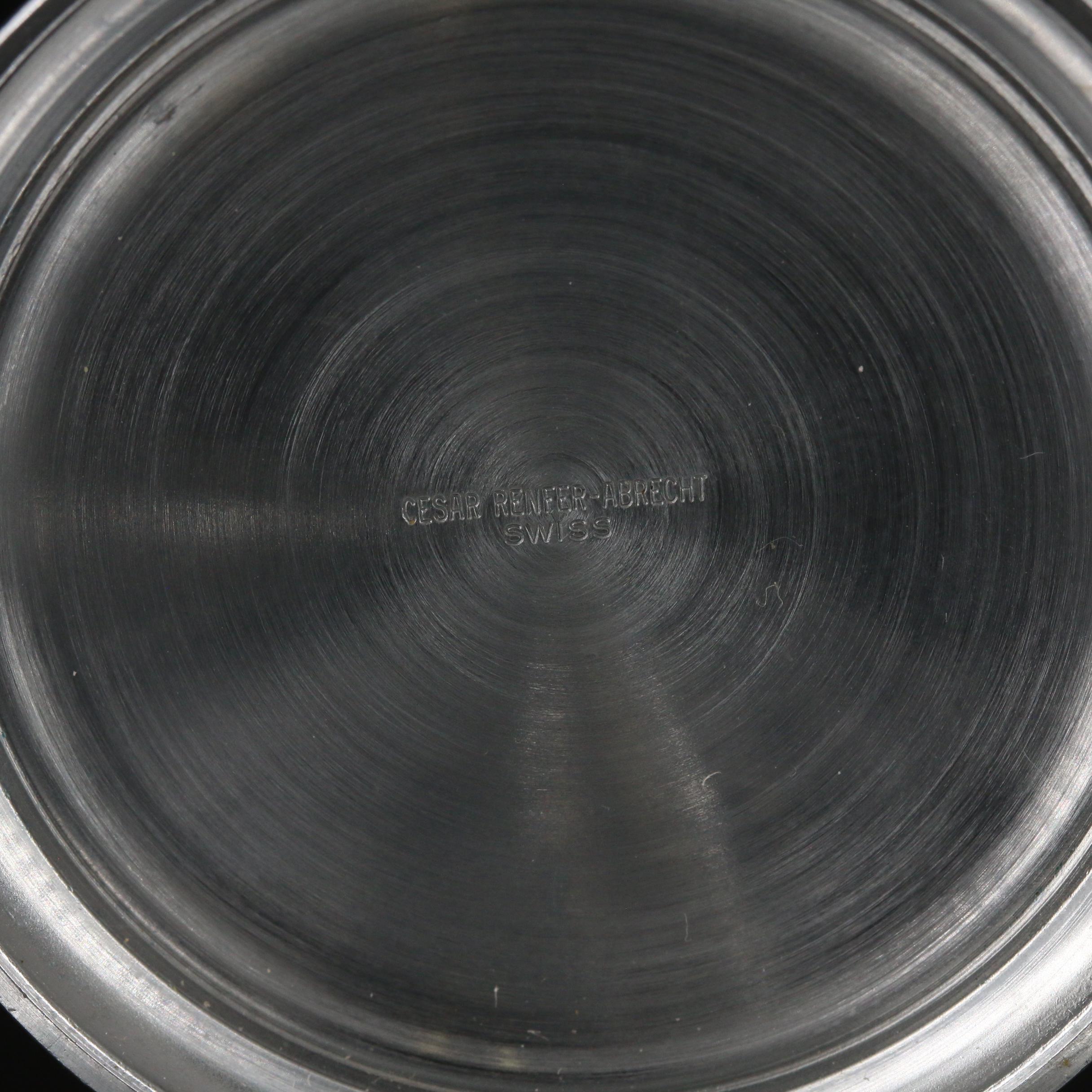 Vintage Swiss AMC Travel Alarm Clock