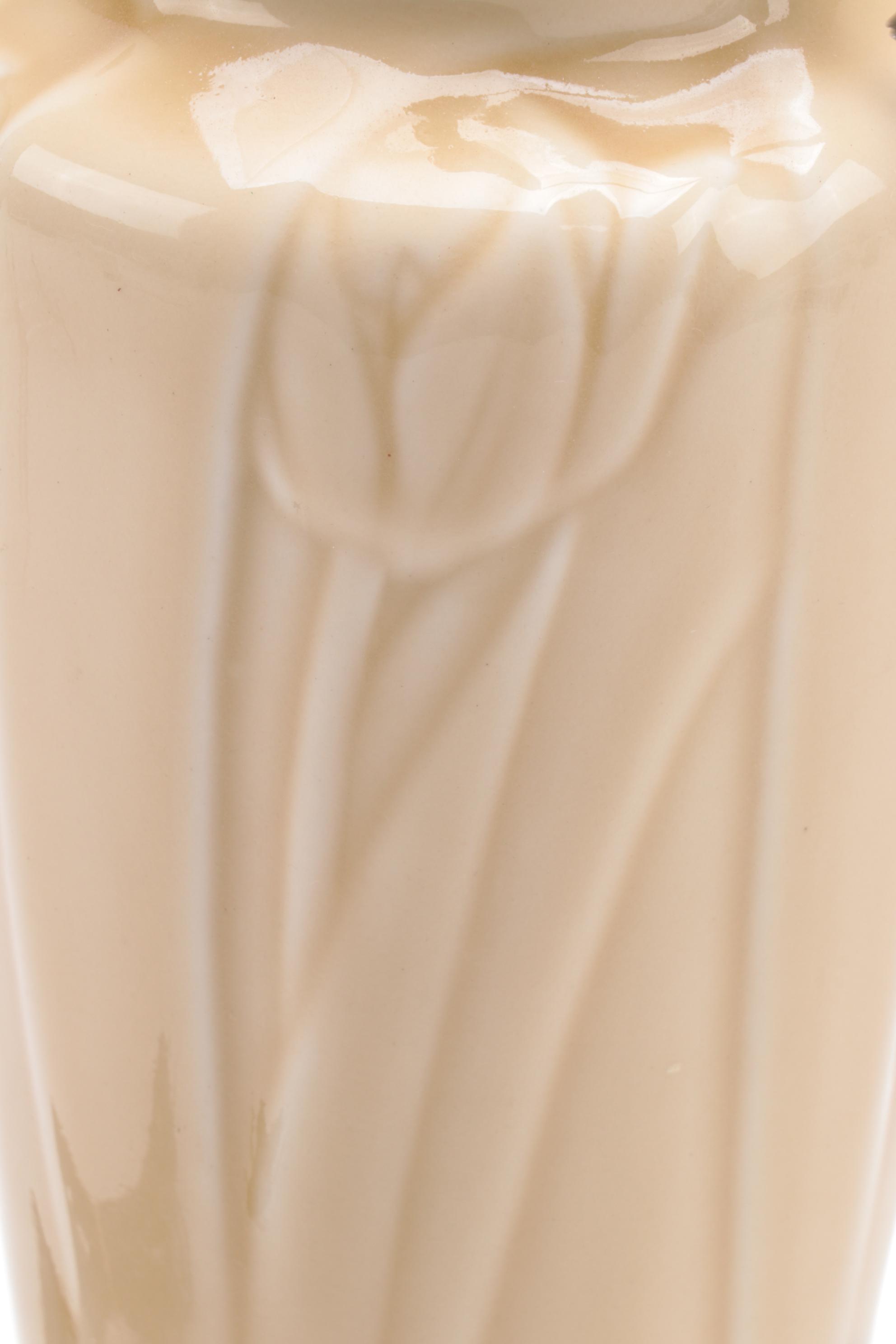 Rookwood Pottery High Gloss Tulip Base Table Lamp, 1939