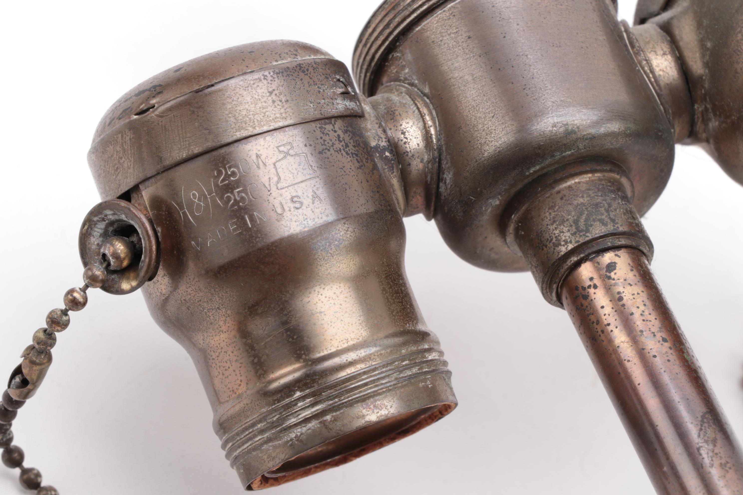 Rookwood Pottery High Gloss Tulip Base Table Lamp, 1939